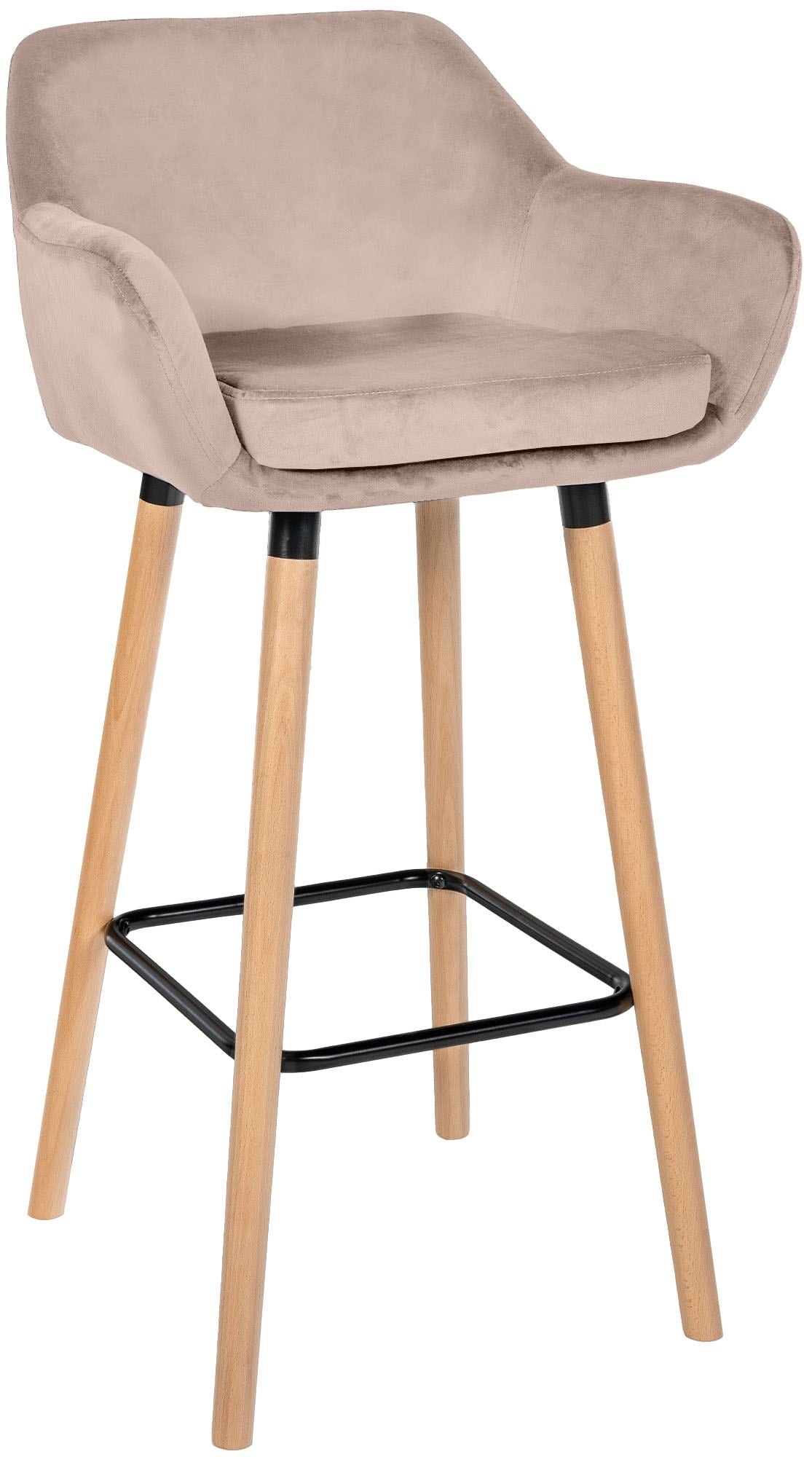 Bar stool Grant velvet