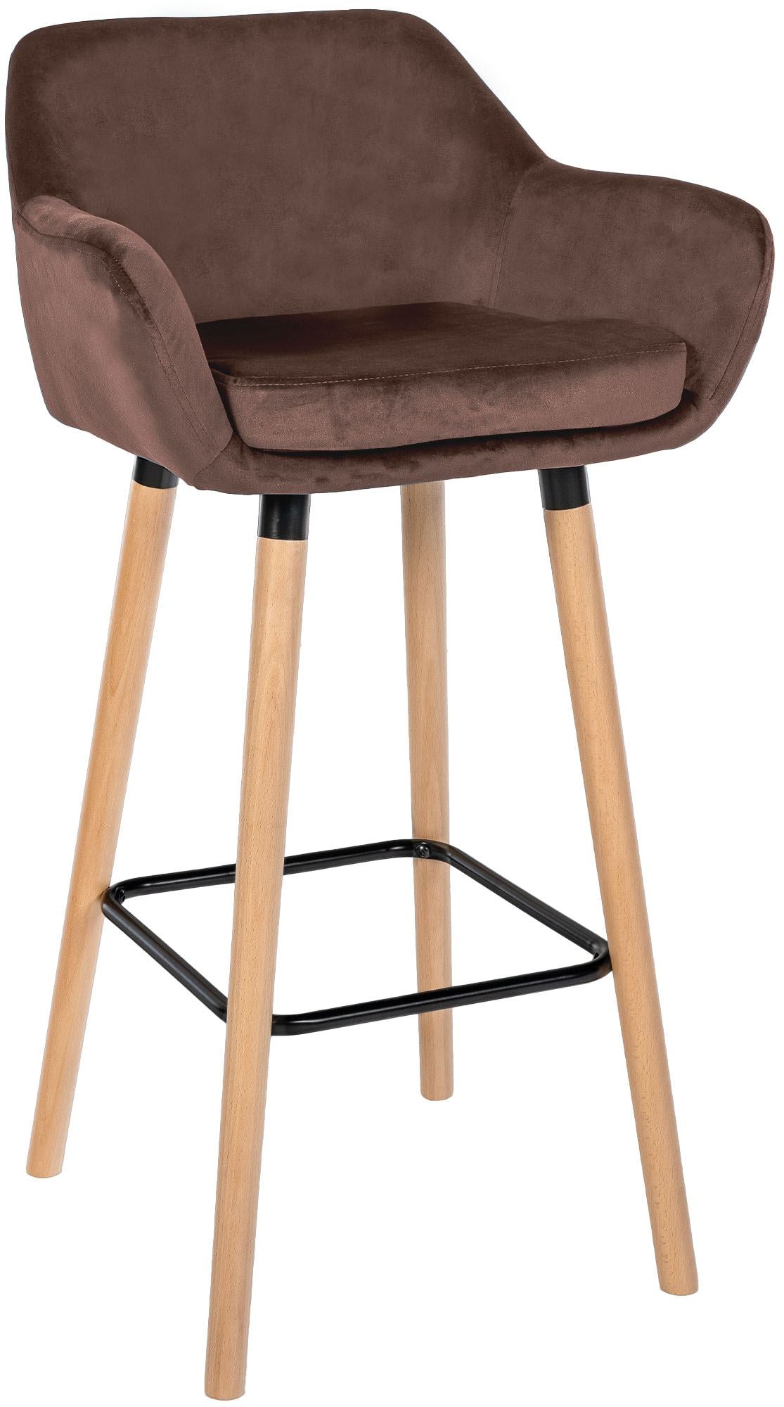 Bar stool Grant velvet