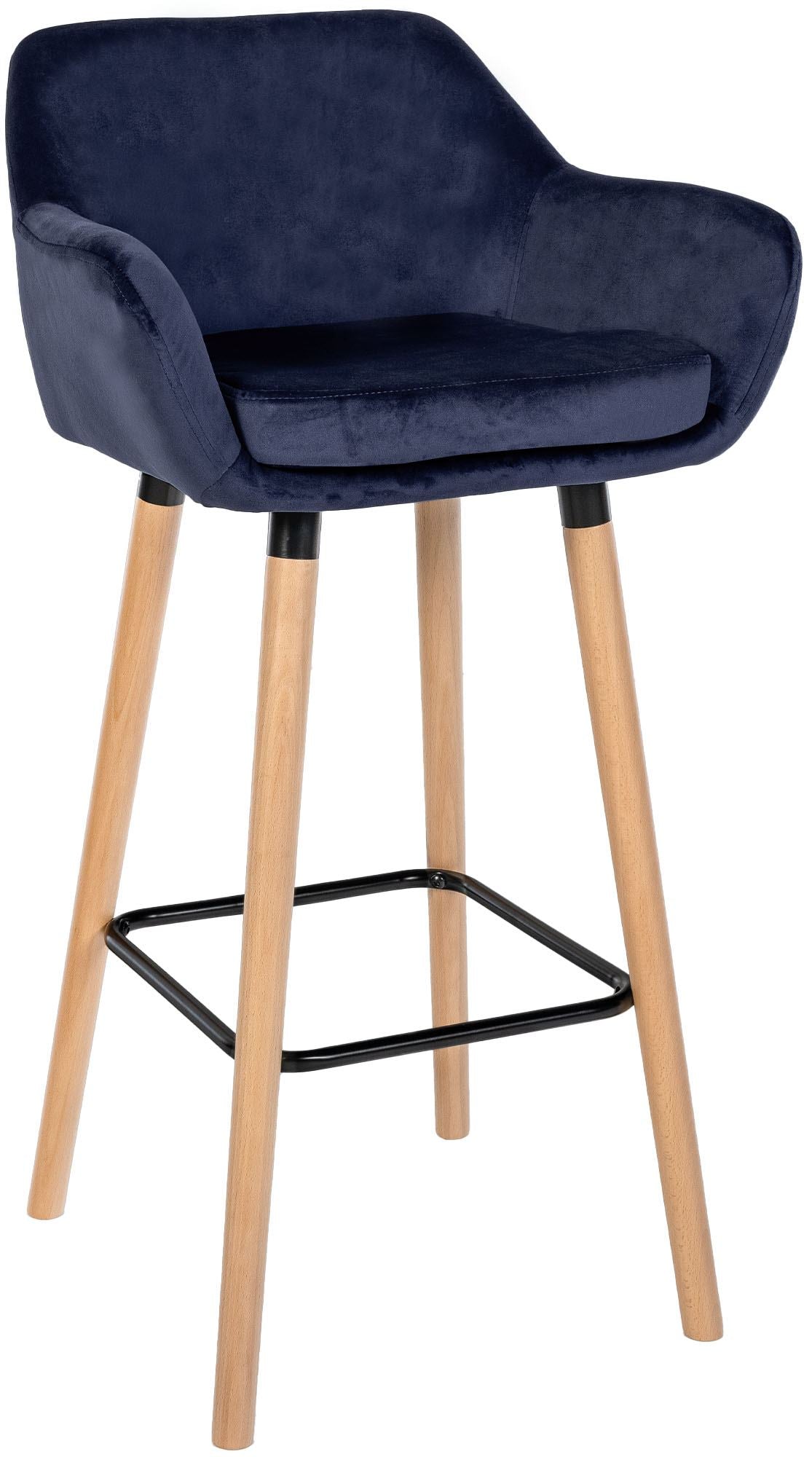 Bar stool Grant velvet