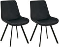 2er Set Esszimmerstuhl Lewes Samt
