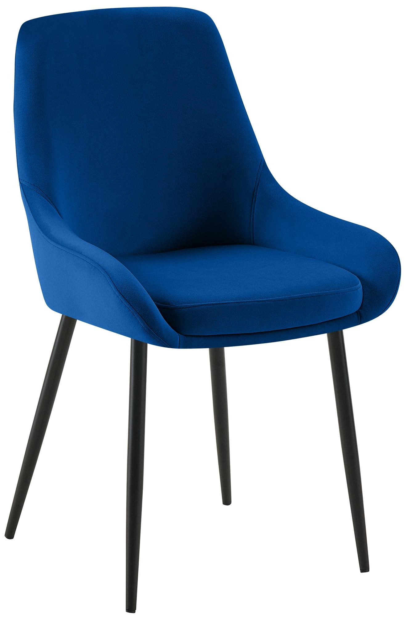 Elmira velvet dining chair