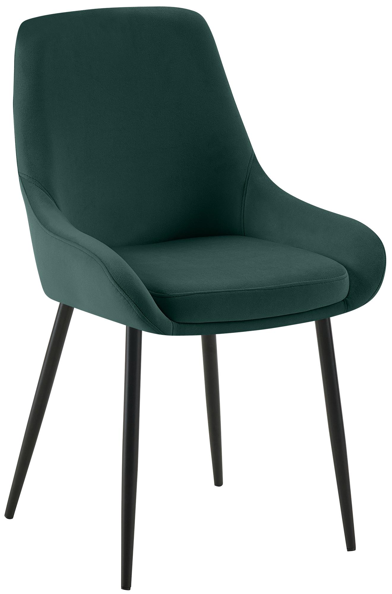 Elmira velvet dining chair
