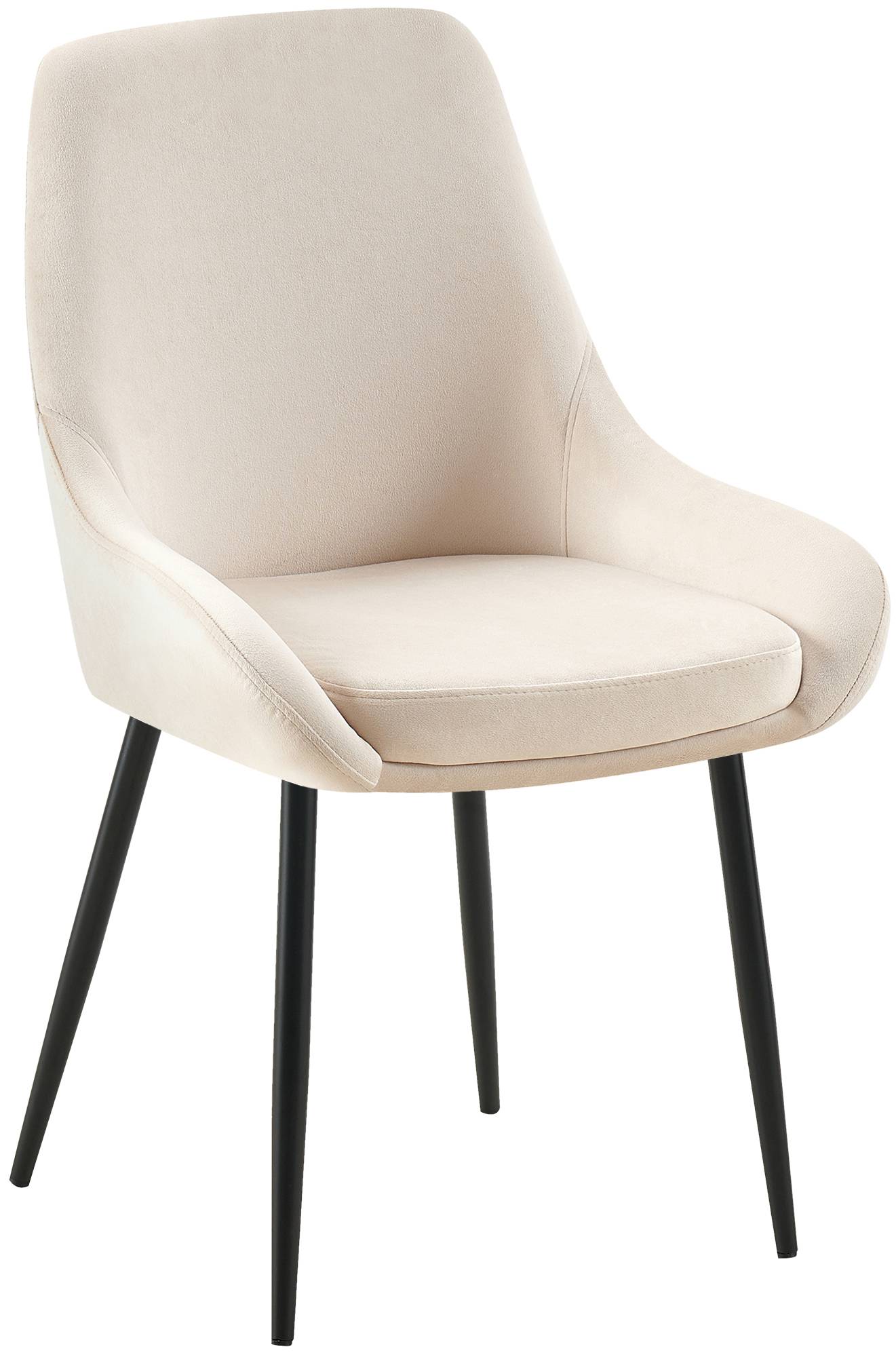 Elmira velvet dining chair