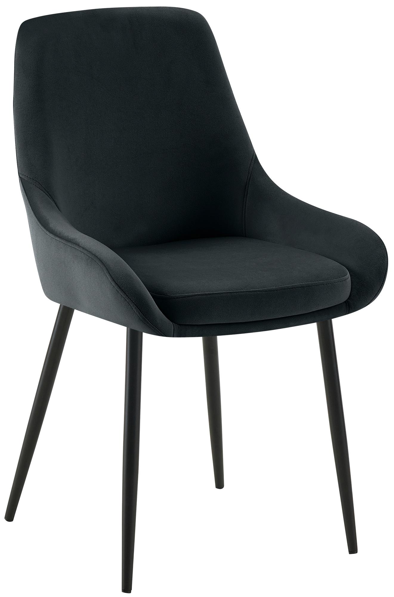 Elmira velvet dining chair
