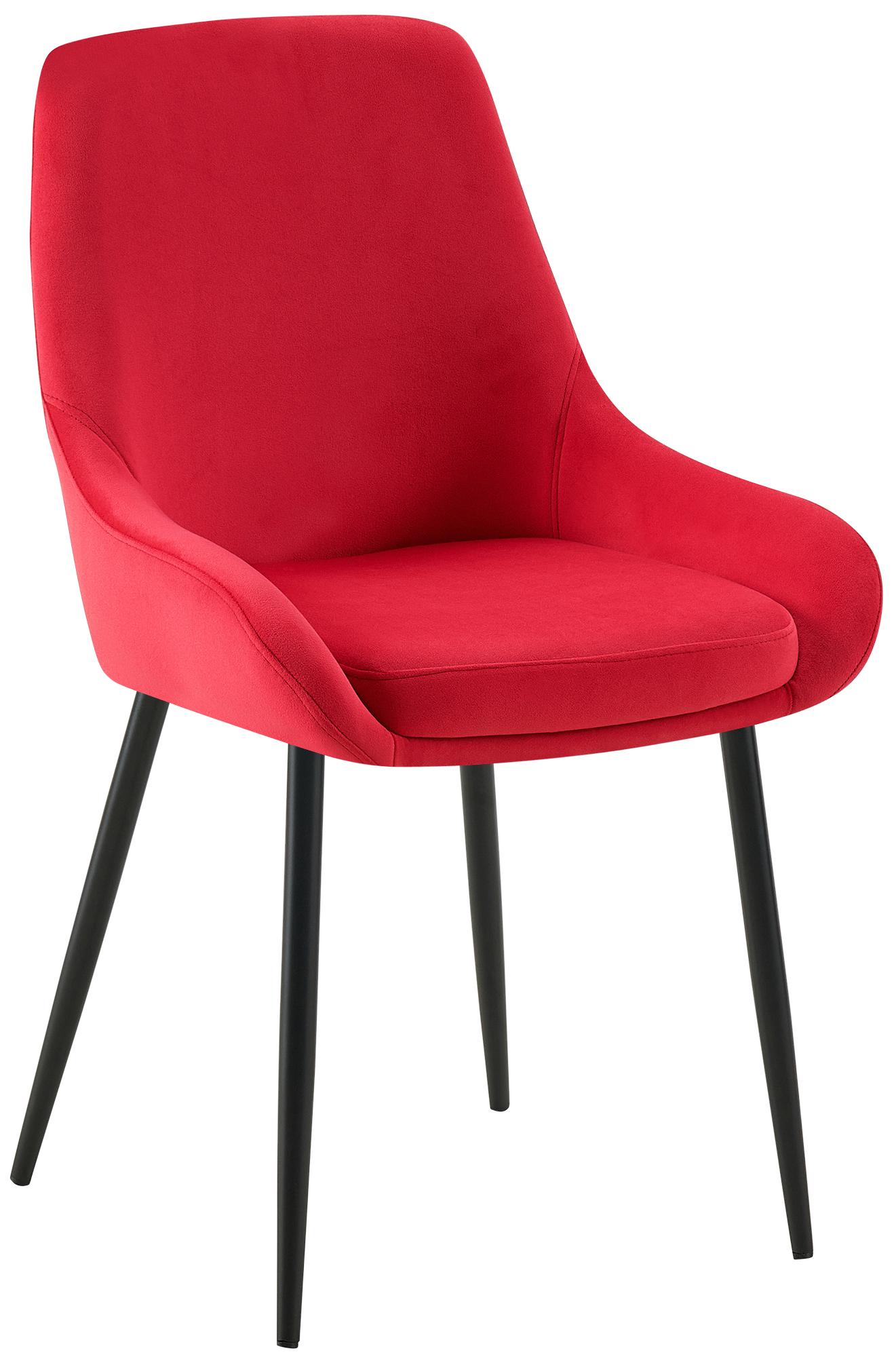 Elmira velvet dining chair