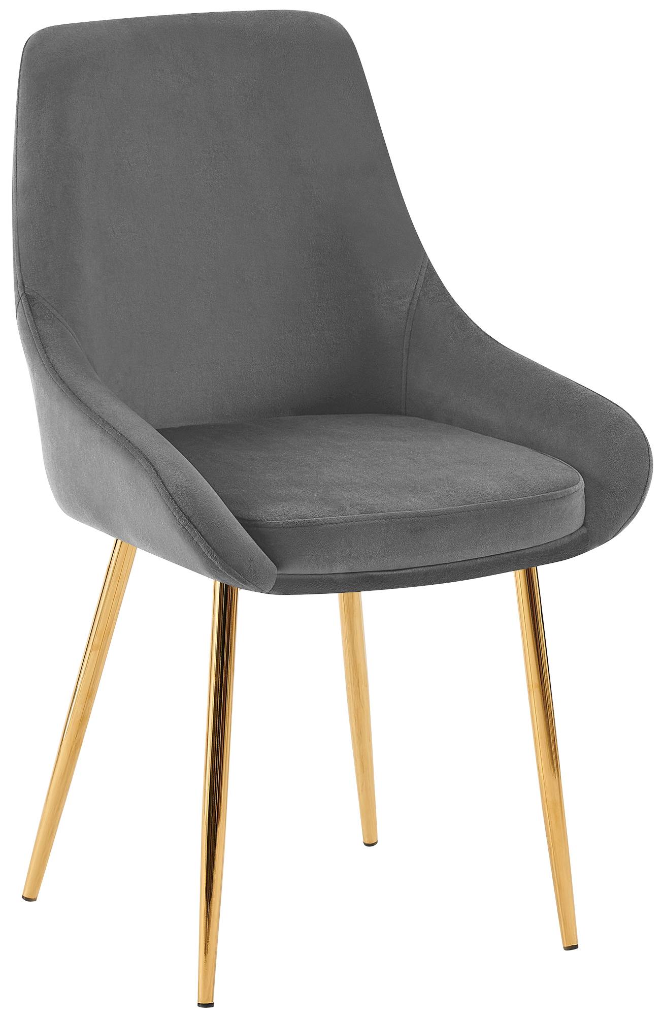Elmira velvet dining chair