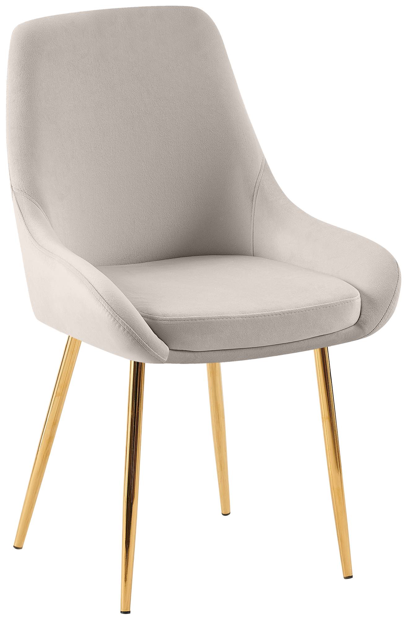 Elmira velvet dining chair