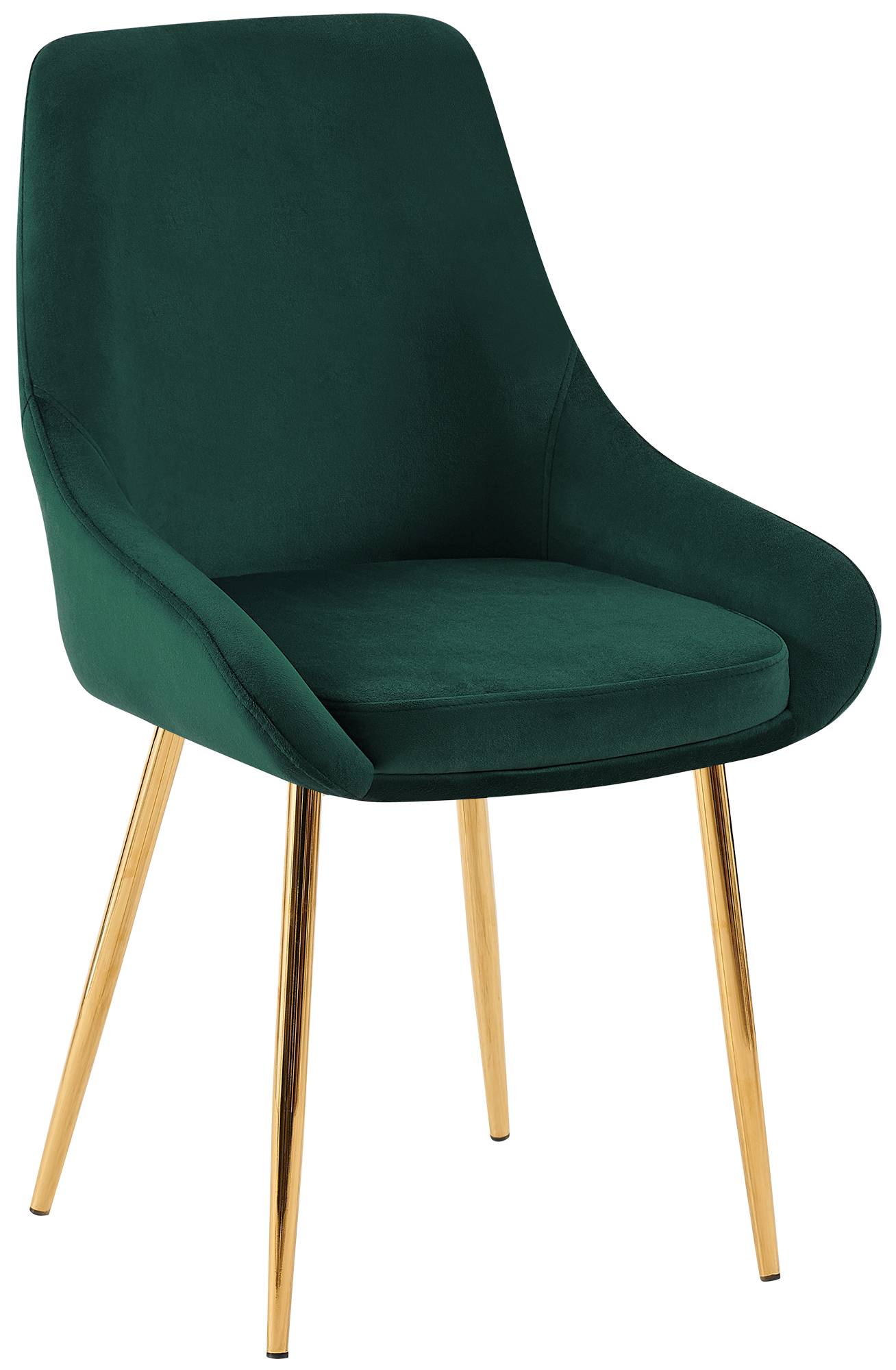Elmira velvet dining chair