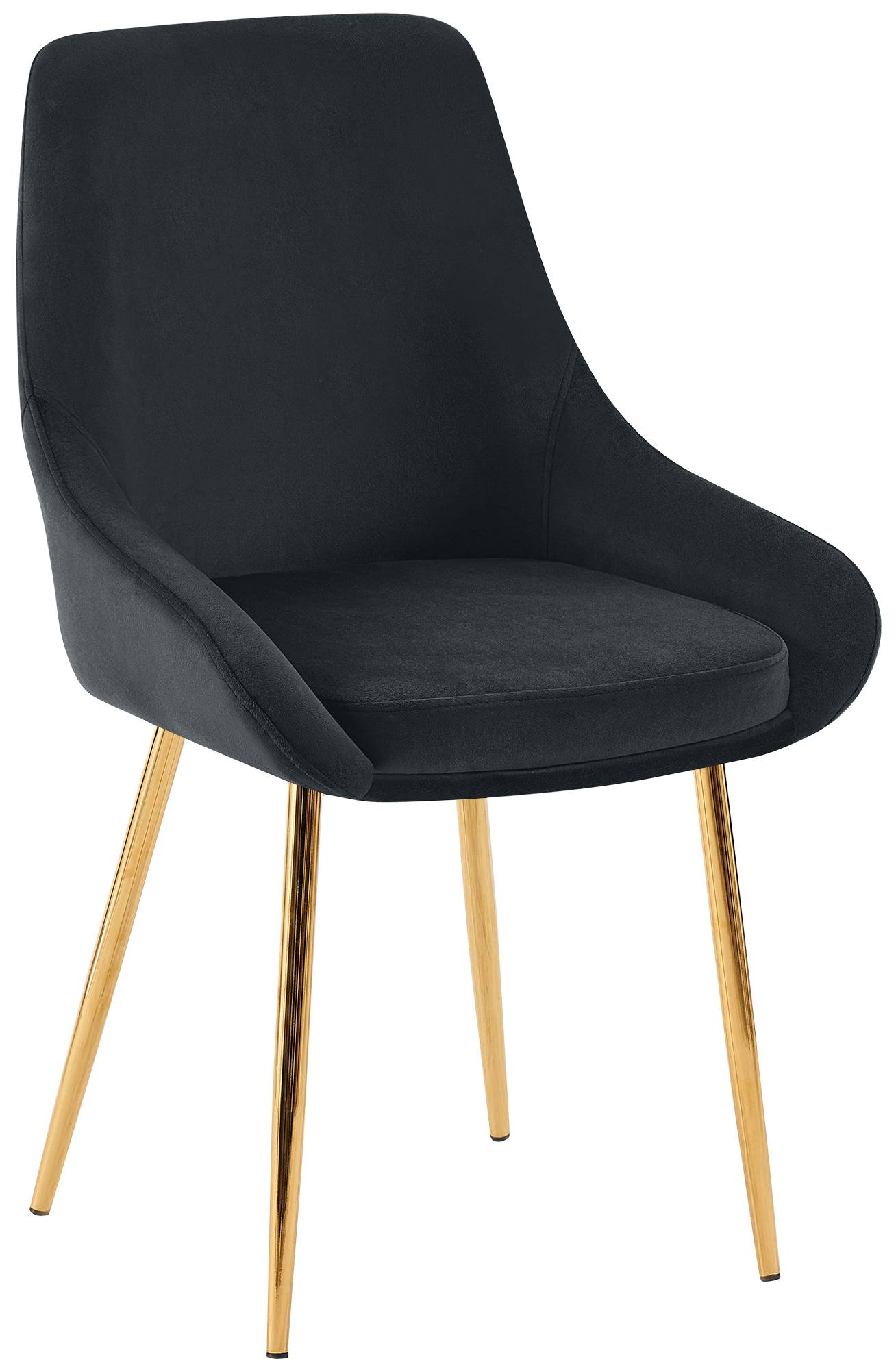 Elmira velvet dining chair