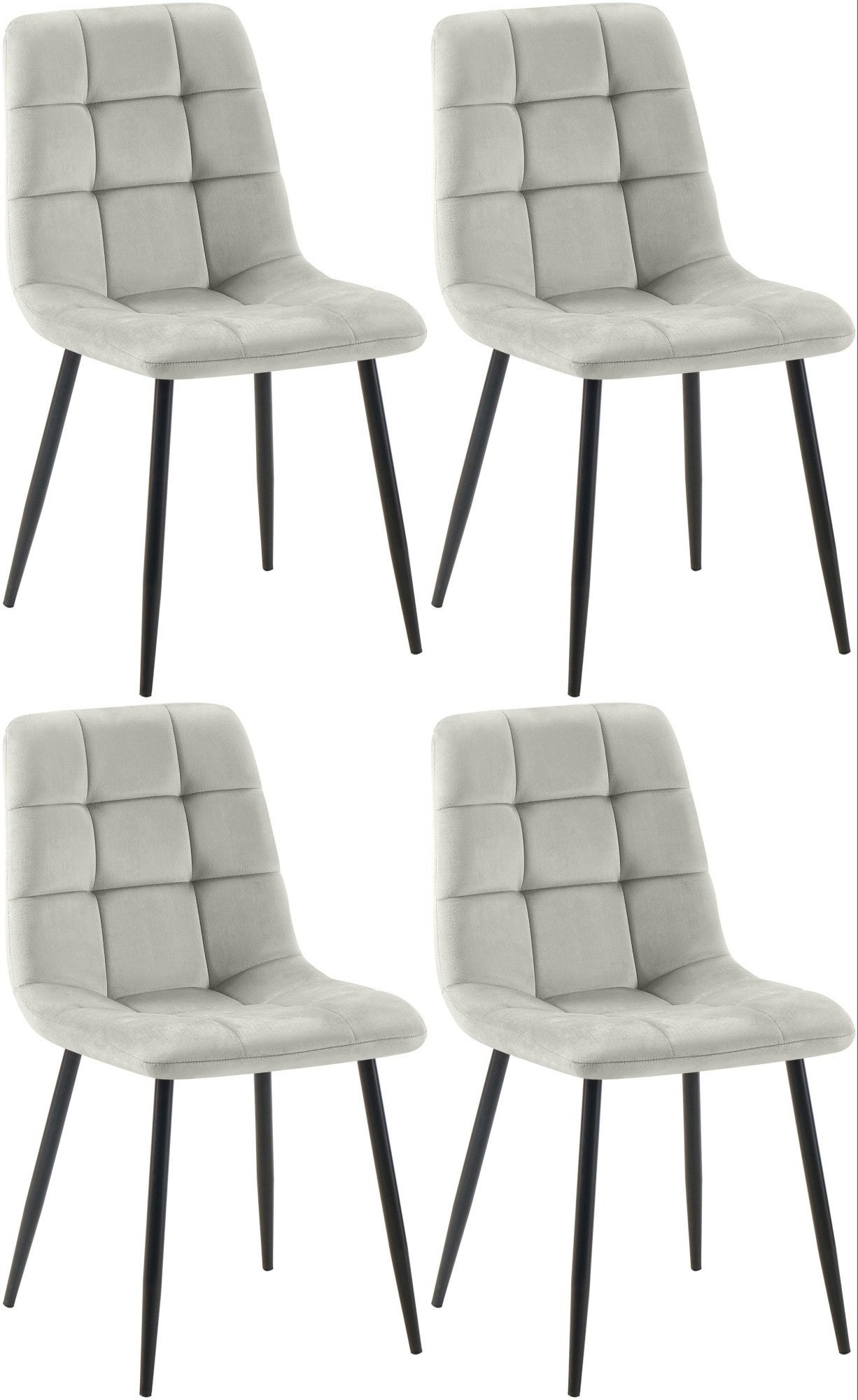 Set of 4 dining chairs Antibes