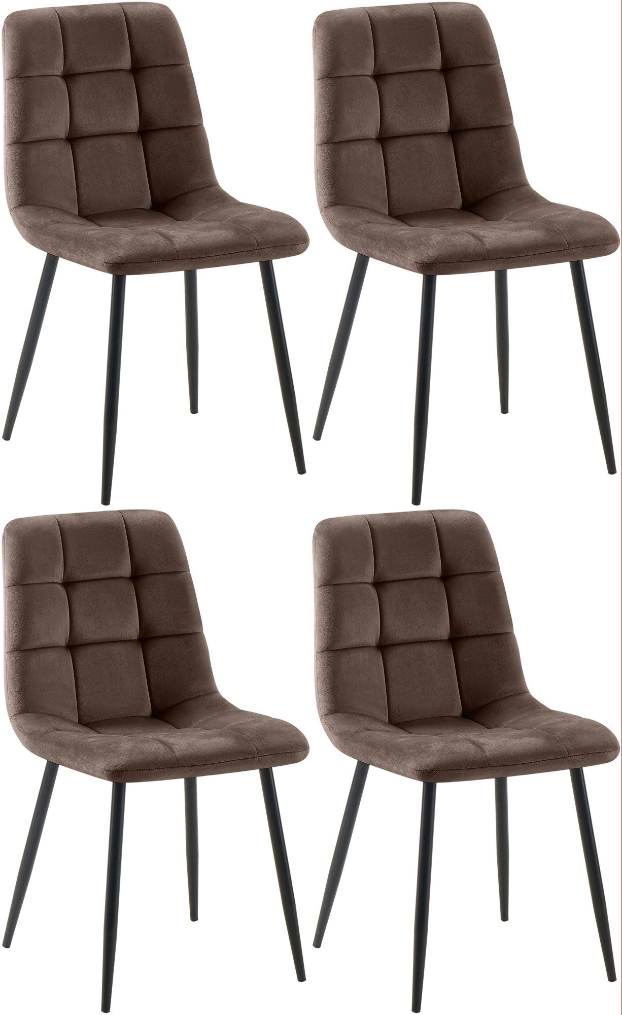 Set of 4 dining chairs Antibes