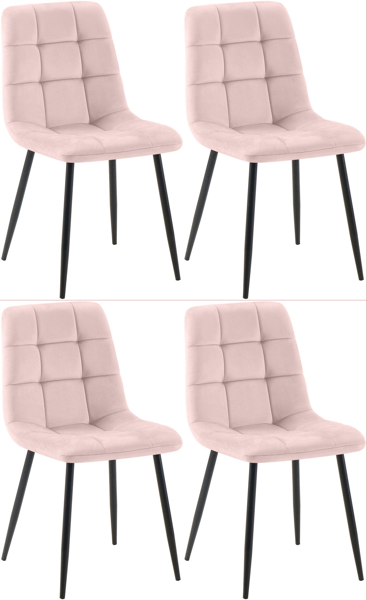 Set of 4 dining chairs Antibes