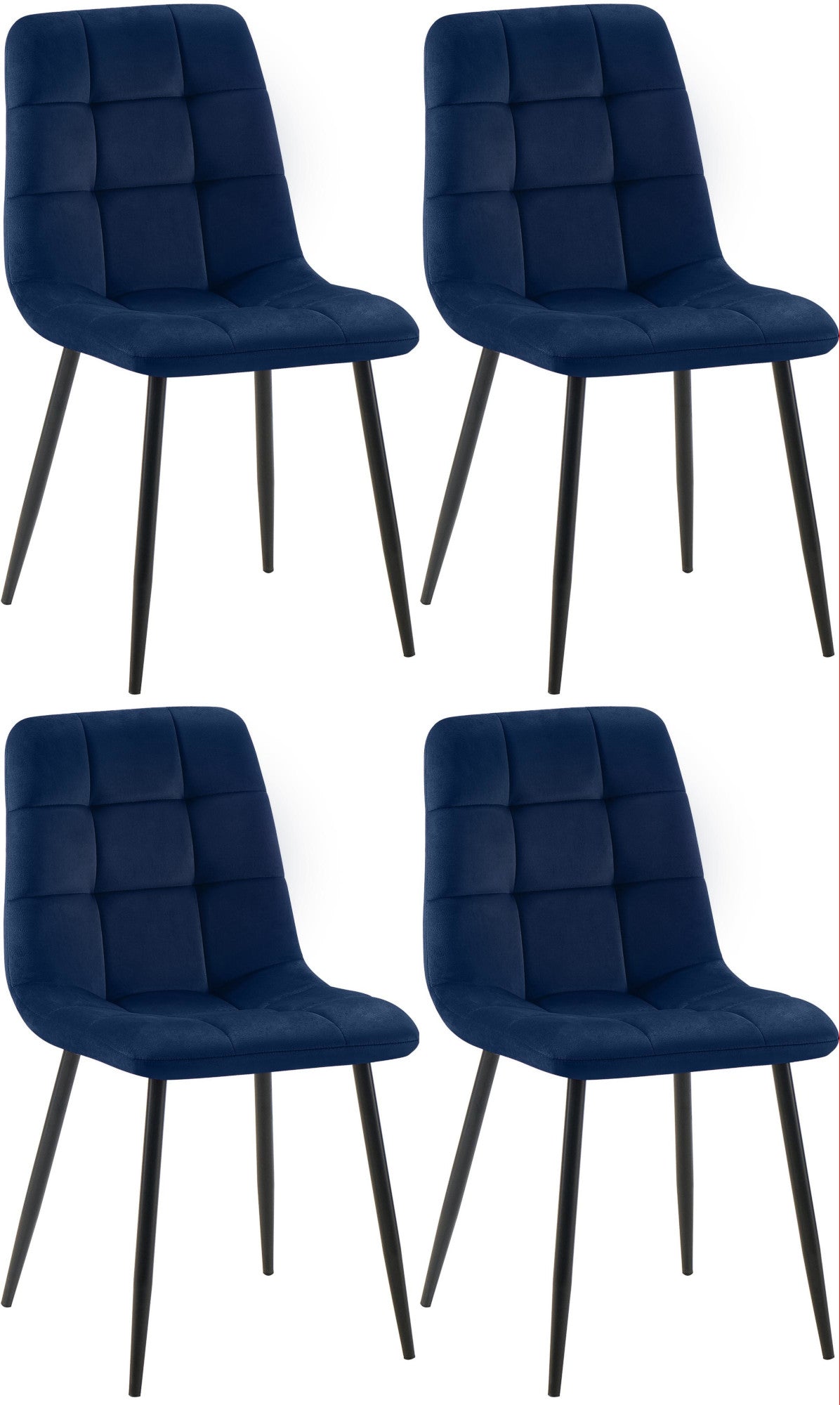 Set of 4 dining chairs Antibes