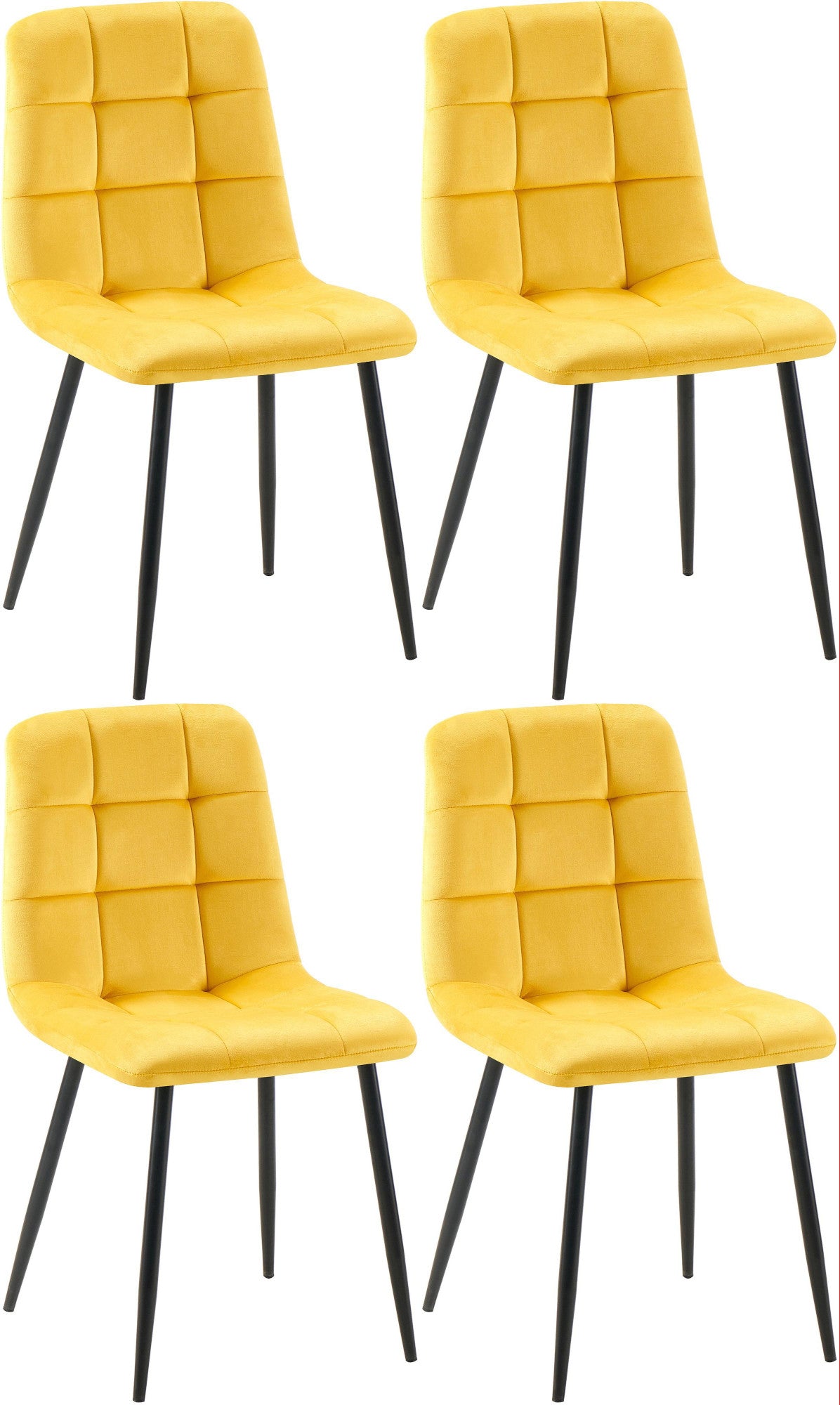 Set of 4 dining chairs Antibes