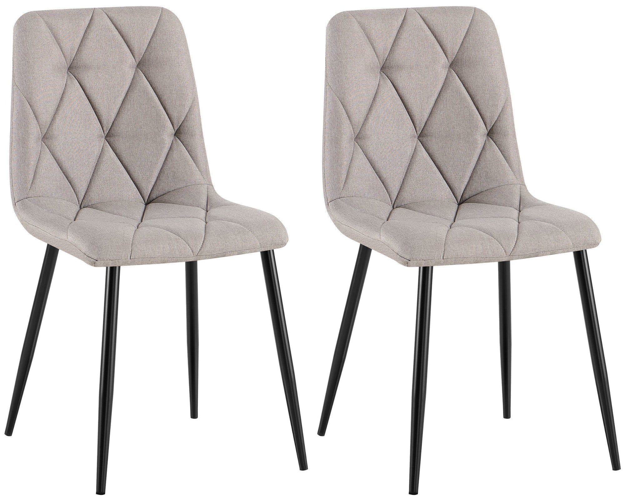 Set van 2 Clairton eetkamerstoelen