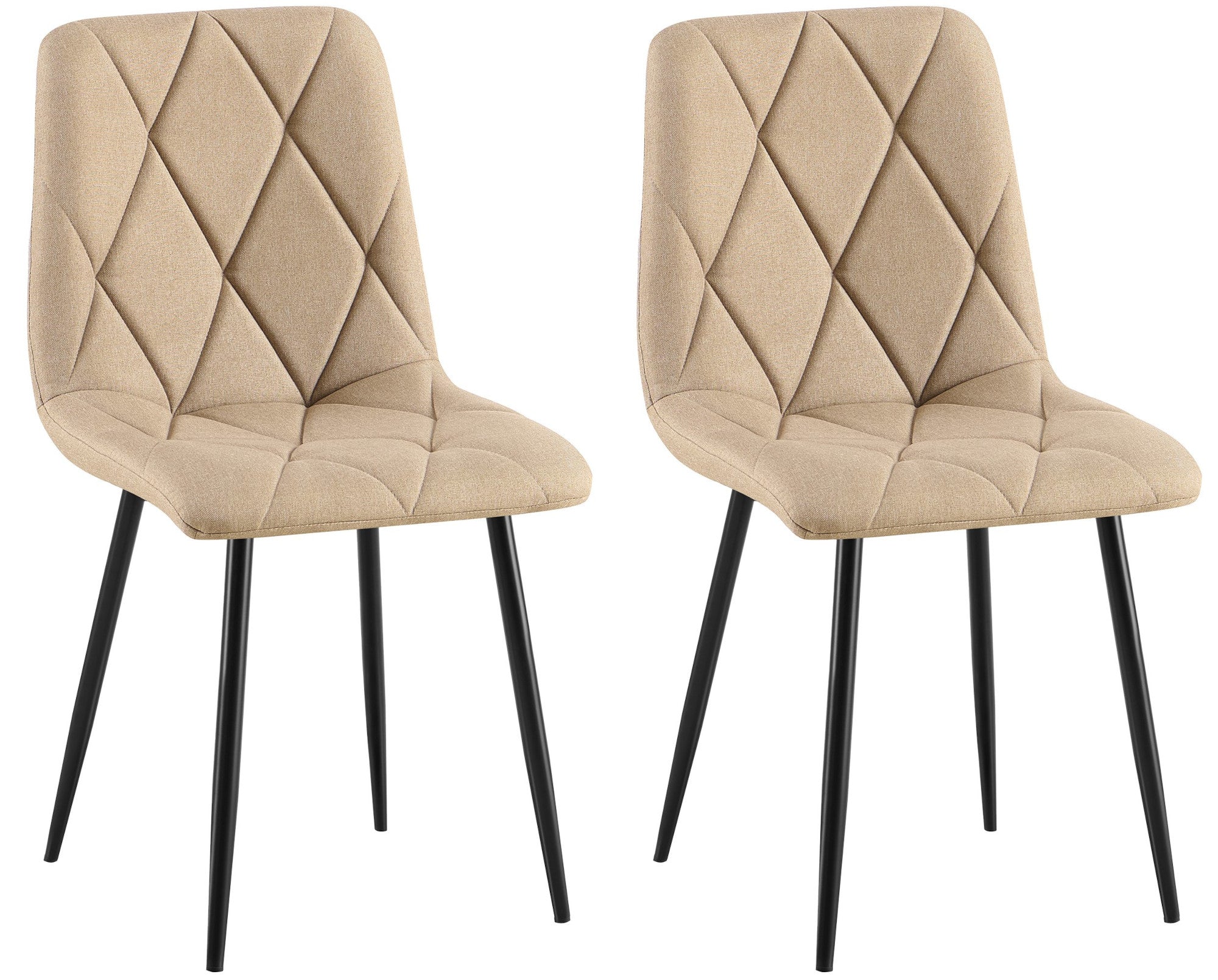 Set van 2 Clairton eetkamerstoelen