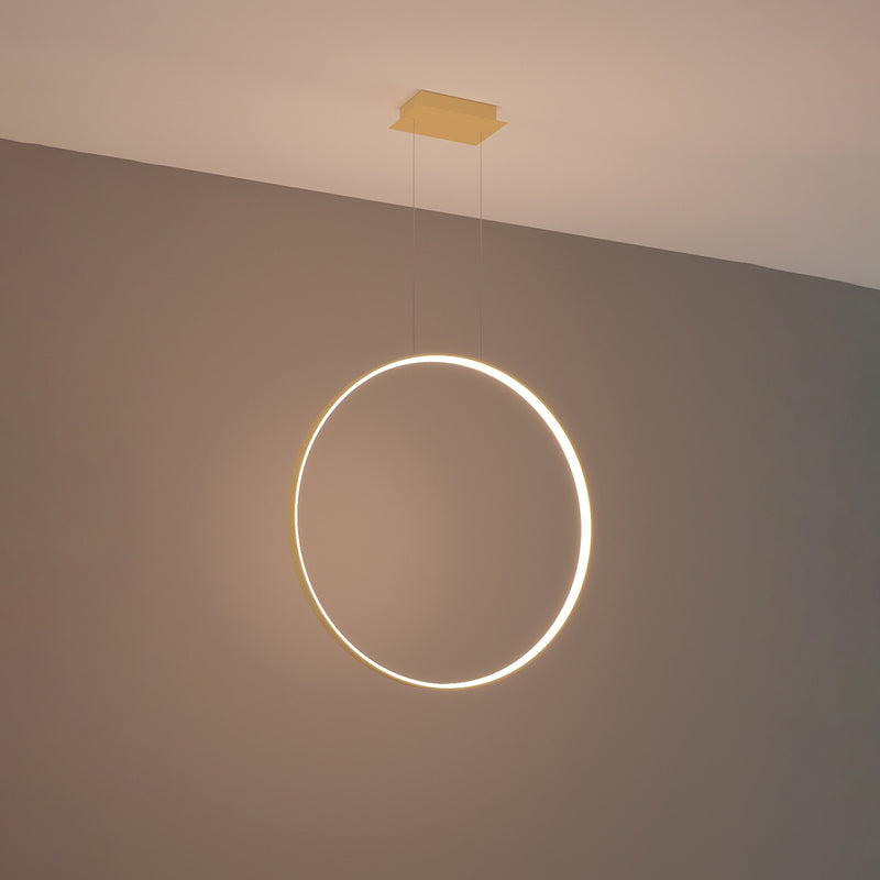 Hanging light RIO 78 gold LED 3000K