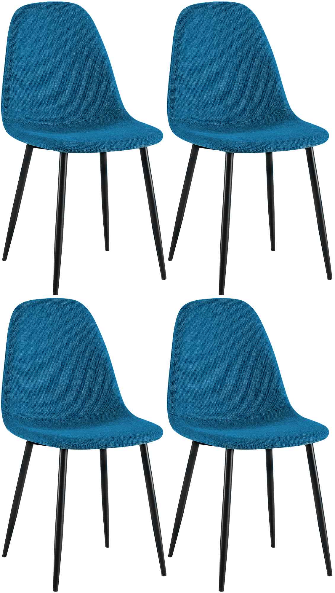 Set of 4 Napier dining chairs