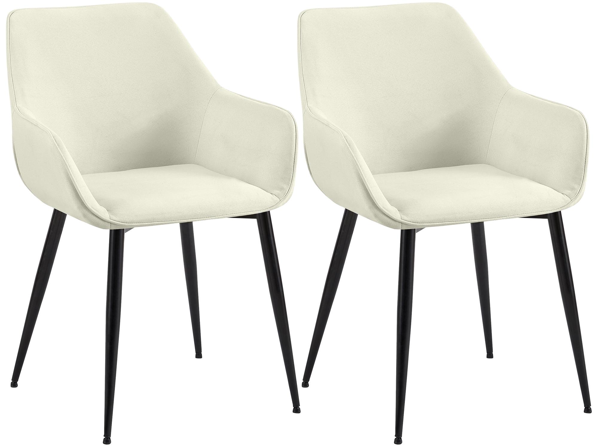 Set van 2 Vessa eetkamerstoelen
