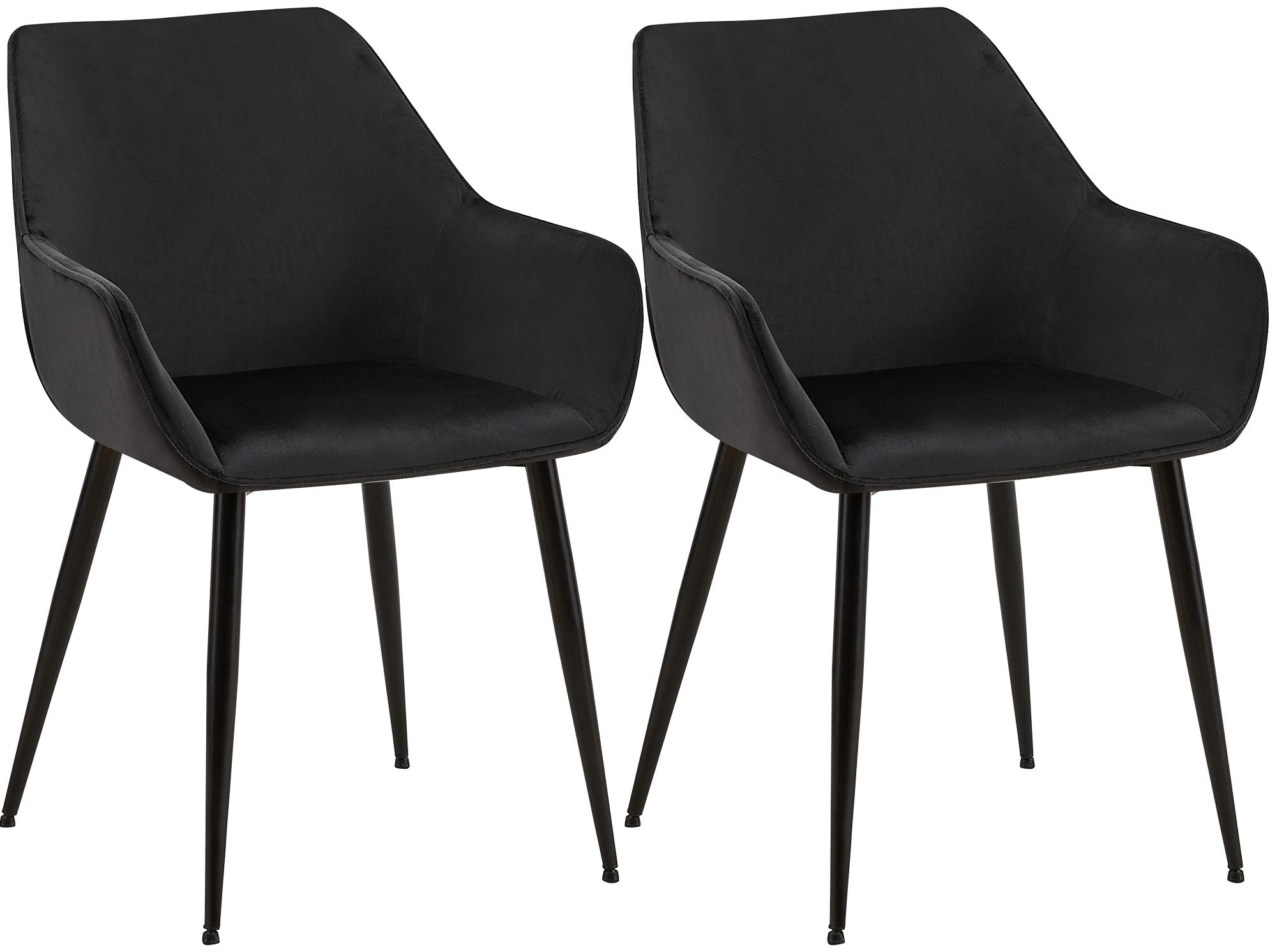 Set of 2 Vessa dining chairs