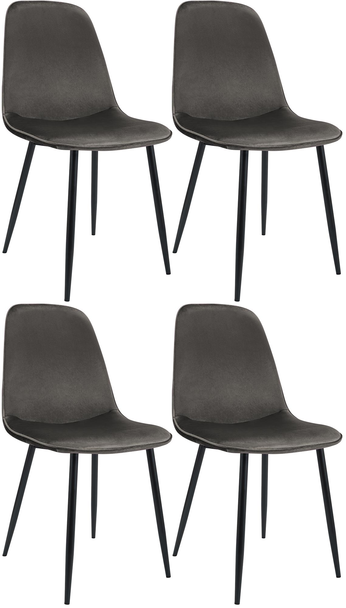 Set van 4 eetkamerstoelen Maryam