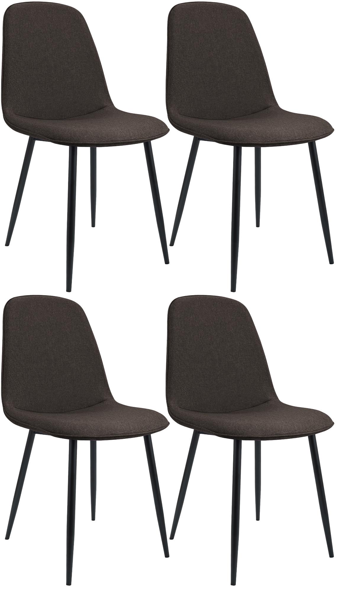 Set van 4 eetkamerstoelen Maryam
