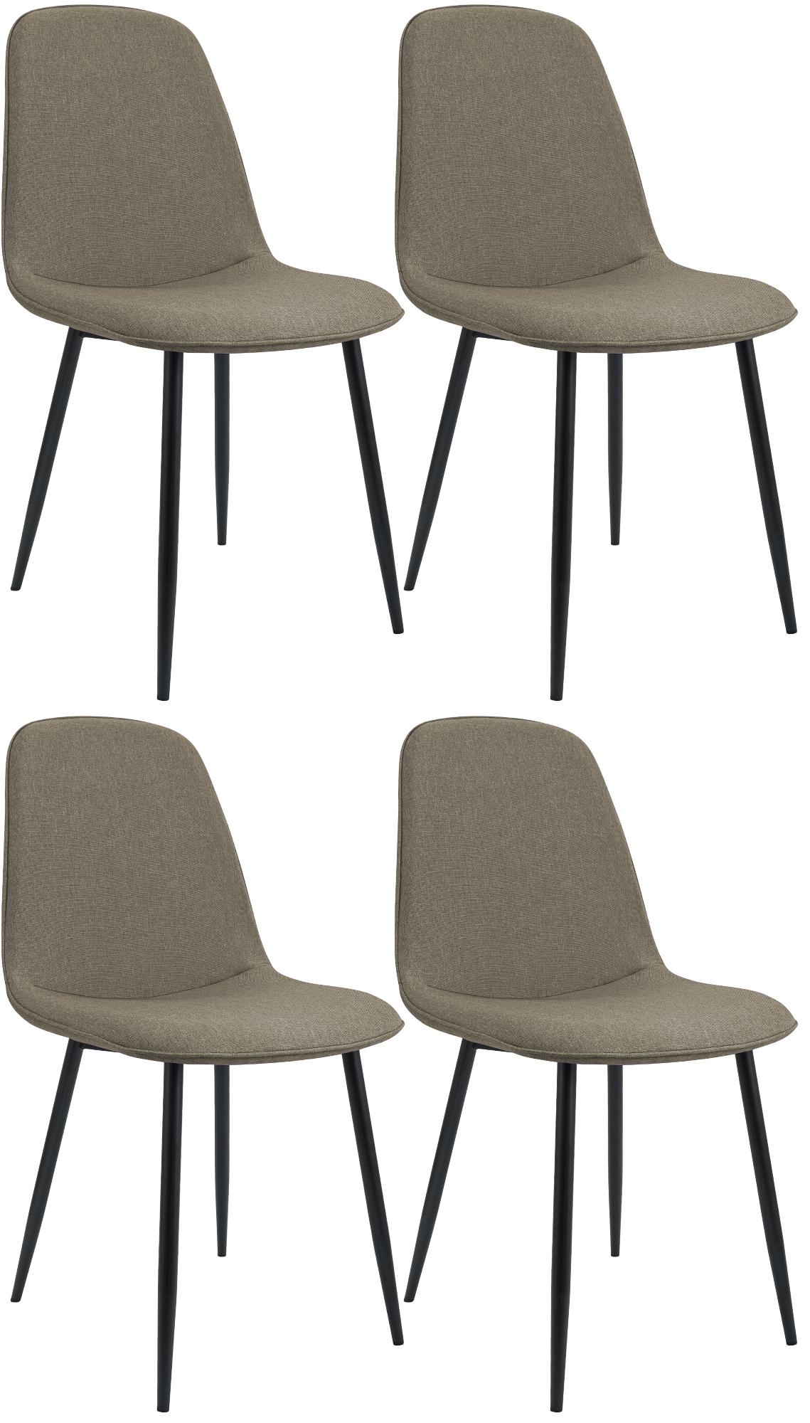 Set van 4 eetkamerstoelen Maryam
