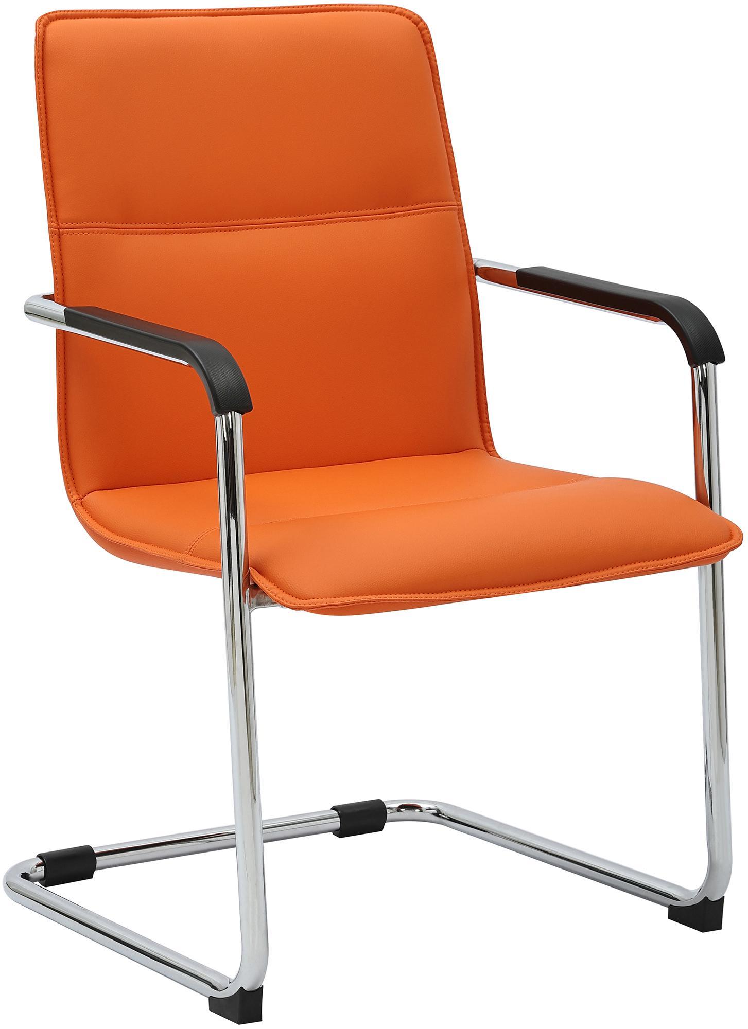 Cantilever chair Seattle faux leather