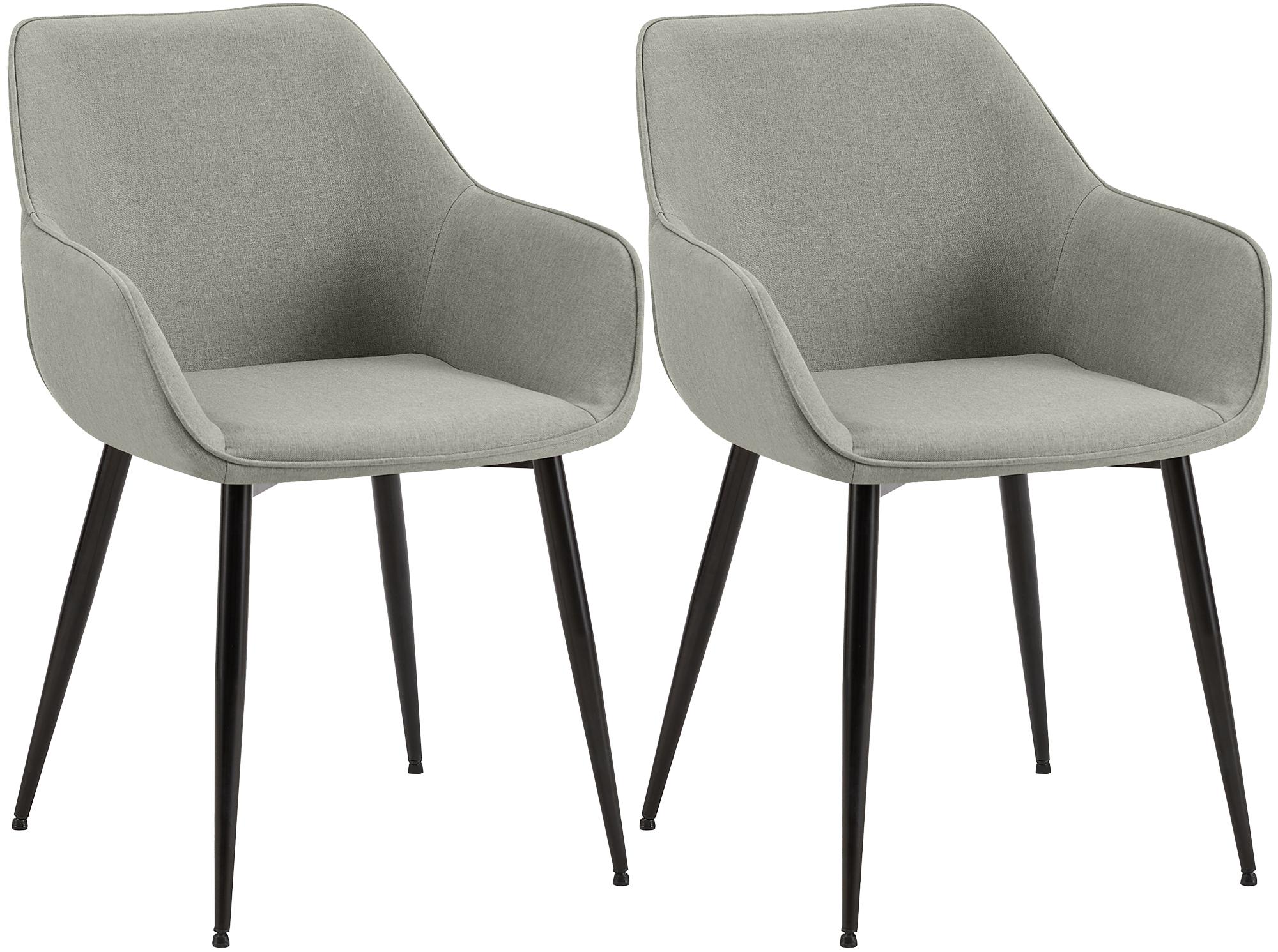 Set van 2 Luena eetkamerstoelen