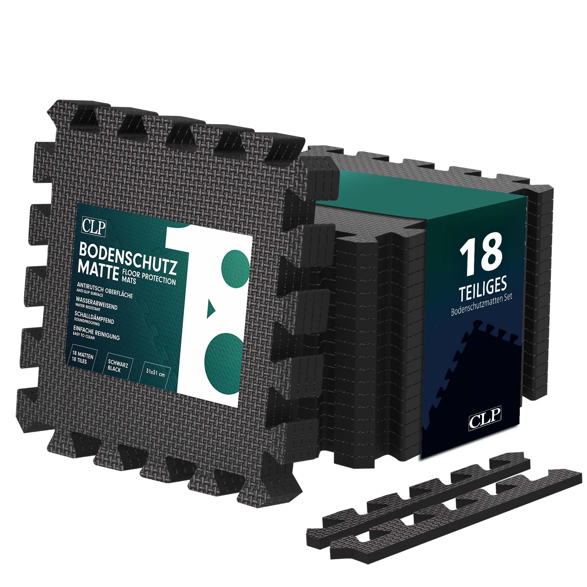 Vloerbeschermingsmatten 30x30 cm