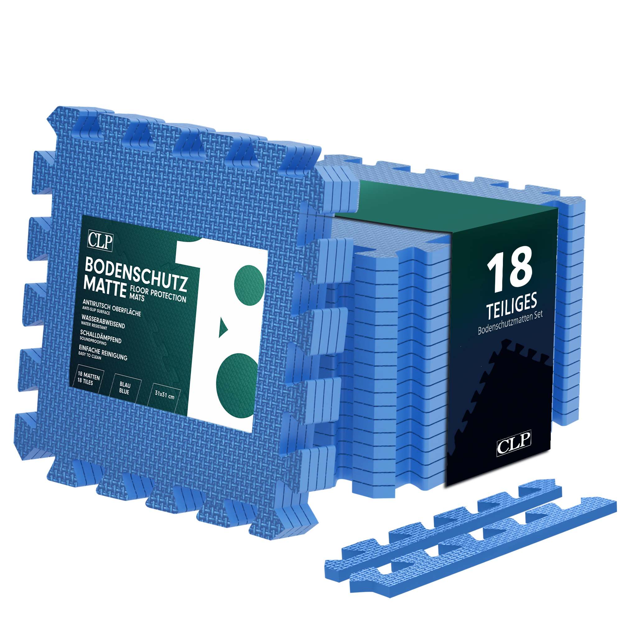 Vloerbeschermingsmatten 30x30 cm