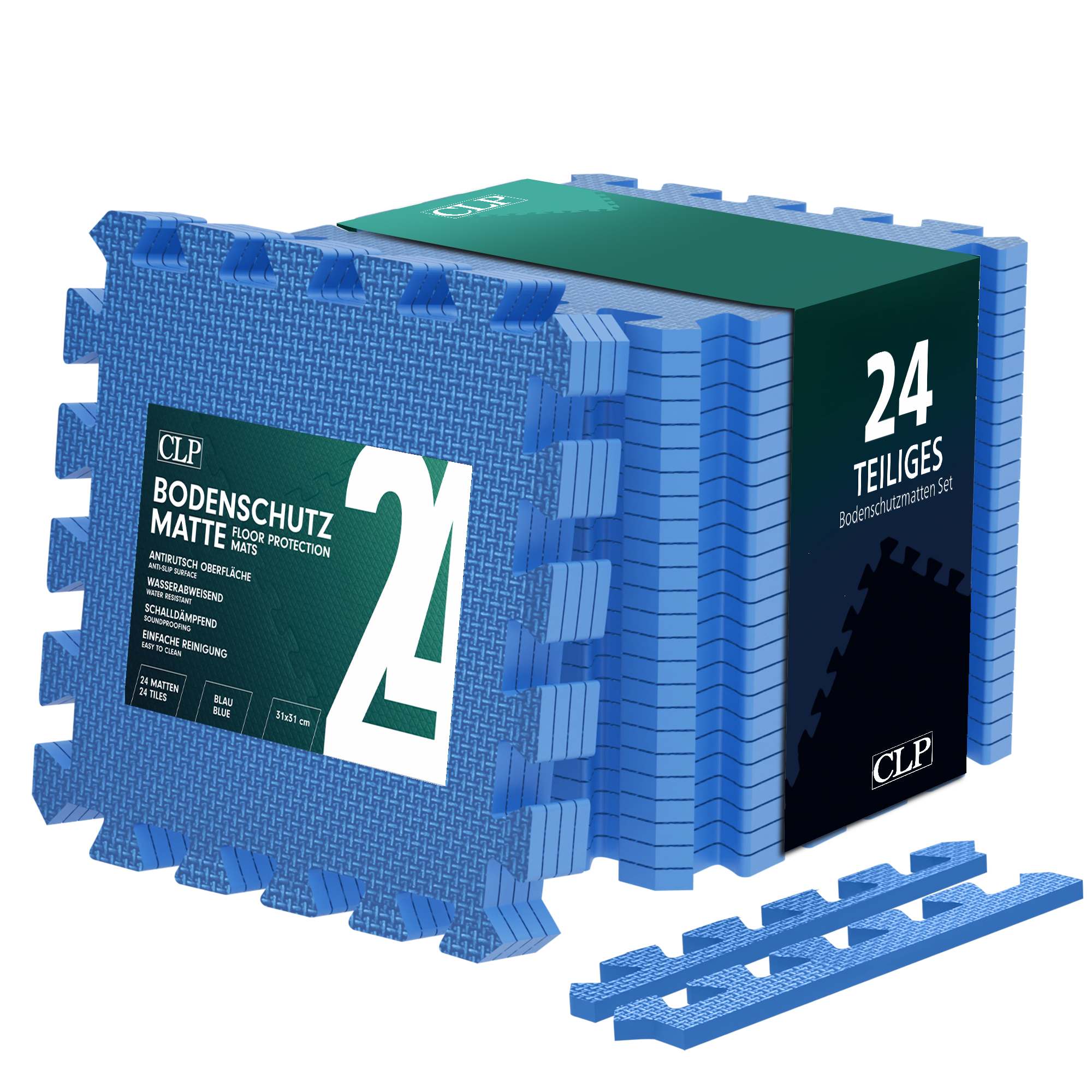 Vloerbeschermingsmatten 30x30 cm