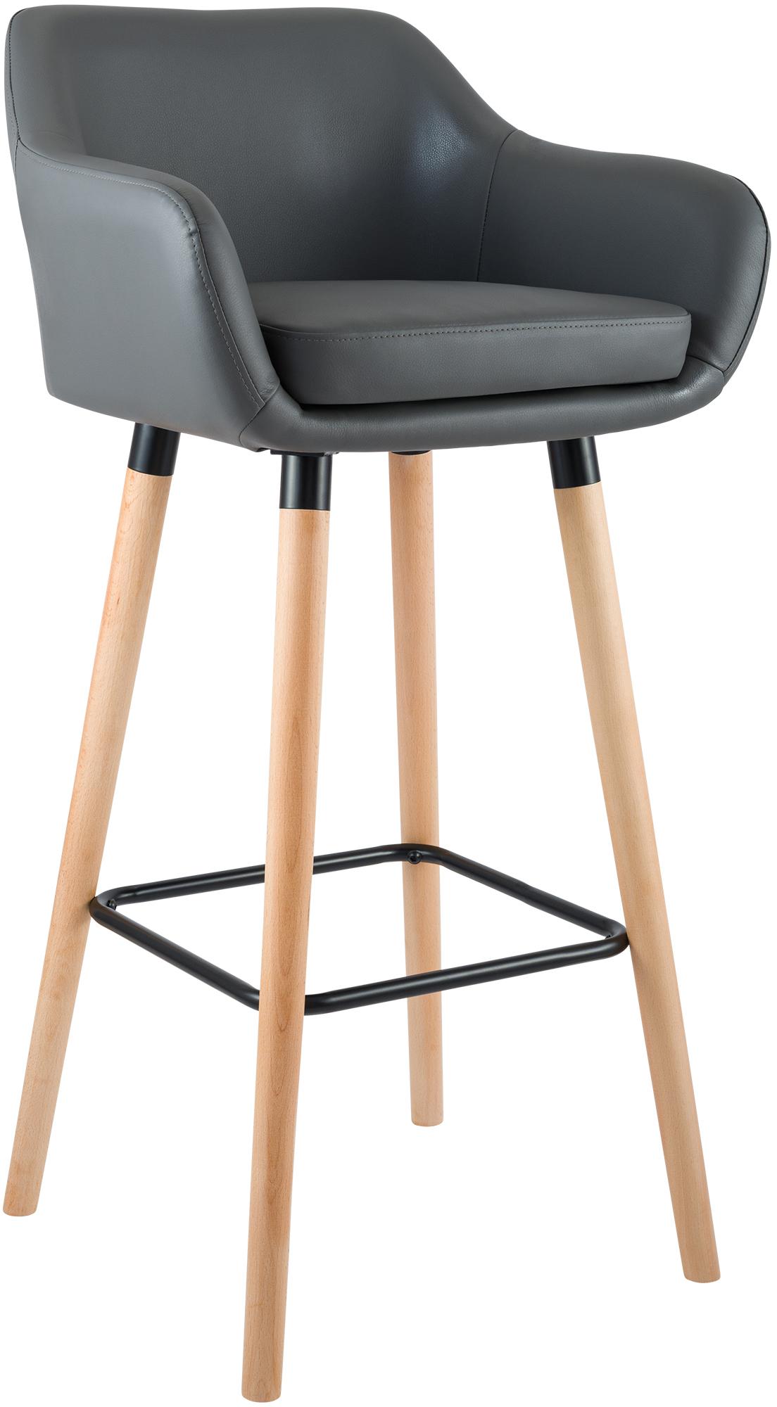 Bar stool Grant faux leather