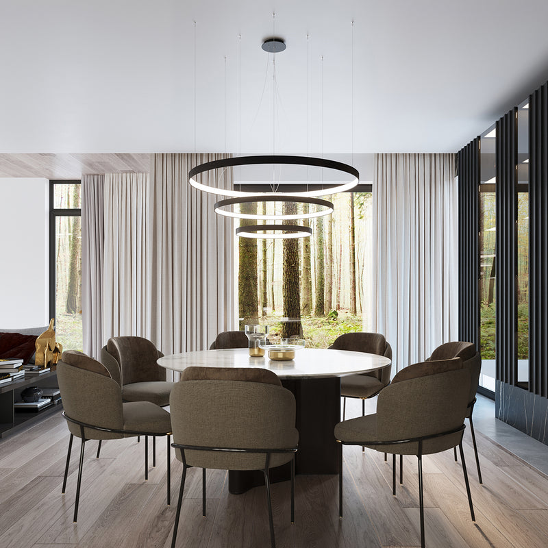 Kronleuchter RIO 2 55/78 weiß LED 3000K