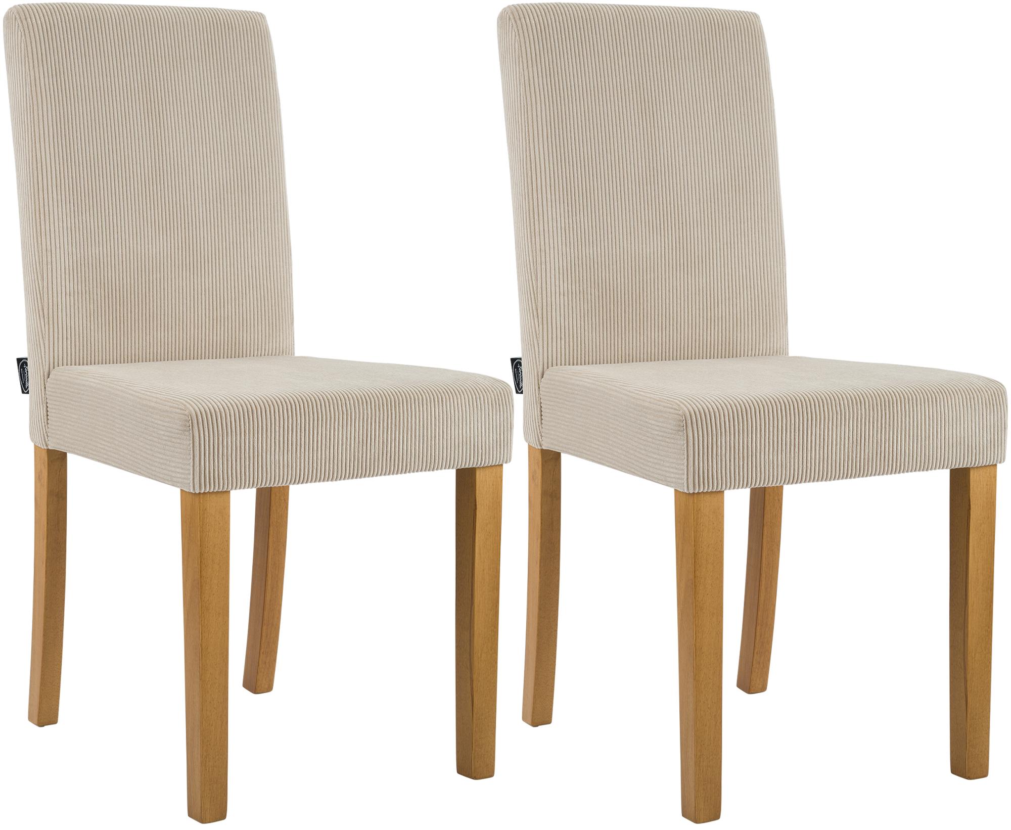 2er Set Esszimmerstuhl Ina Cord