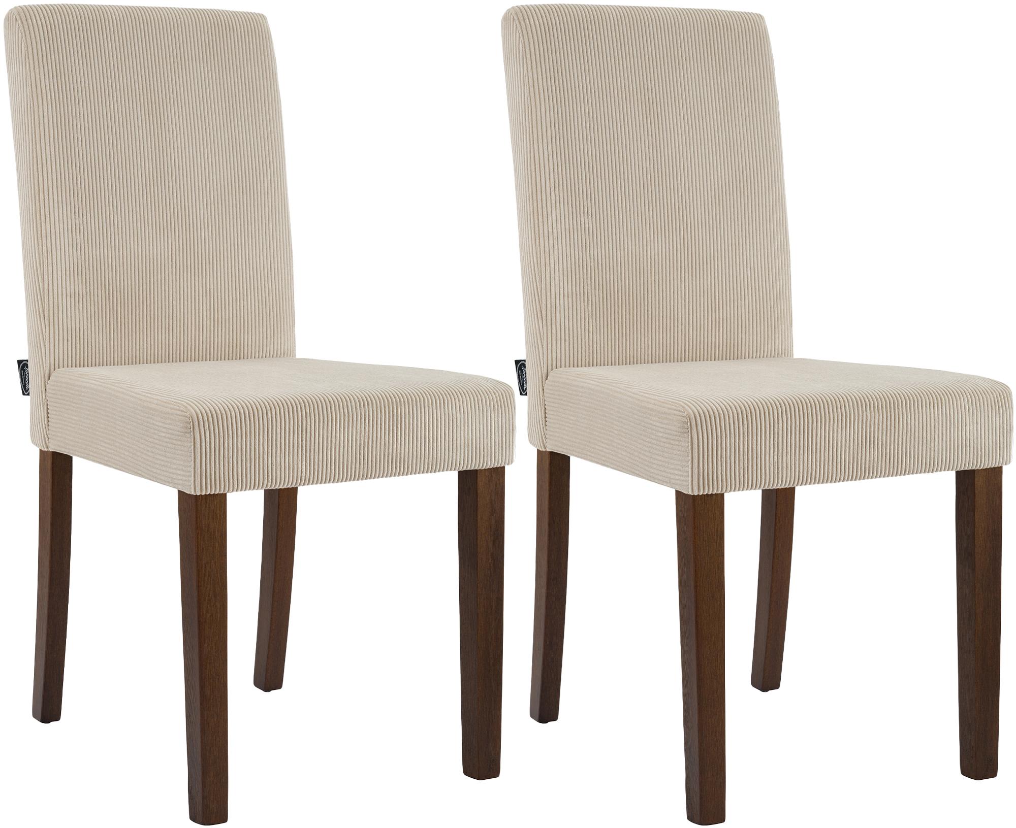 2er Set Esszimmerstuhl Ina Cord