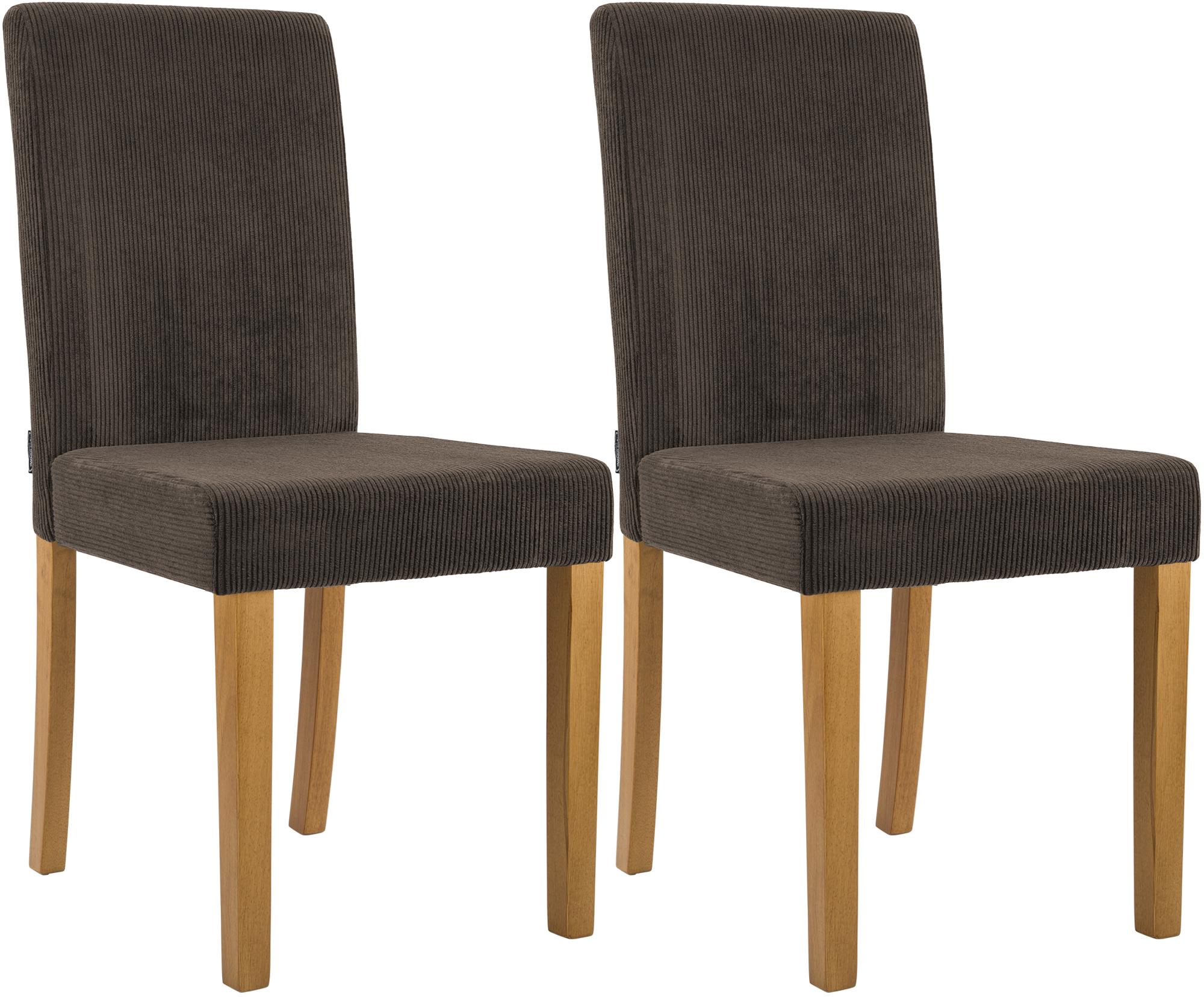 2er Set Esszimmerstuhl Ina Cord