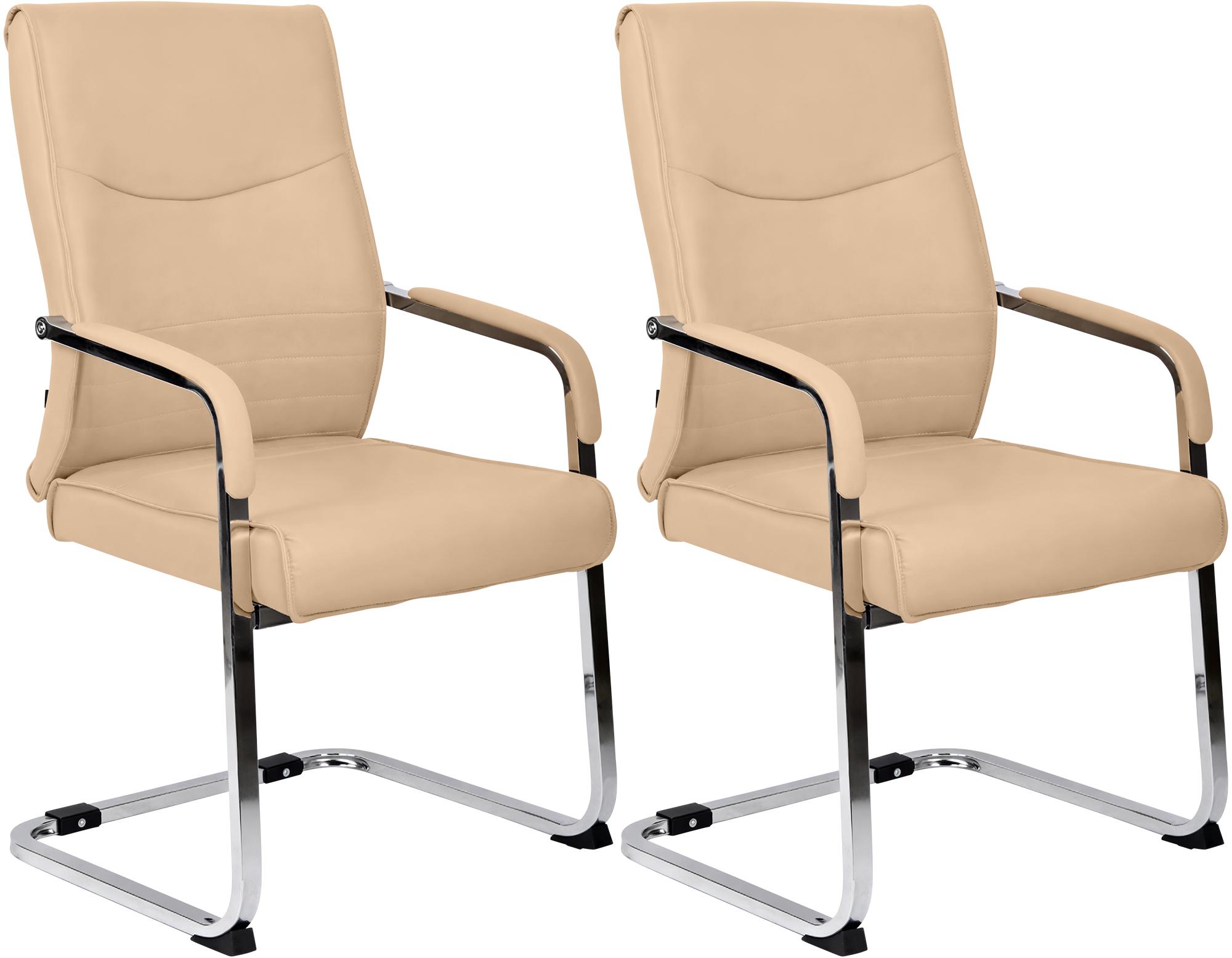 Set van 2 Hobart bezoekersstoelen