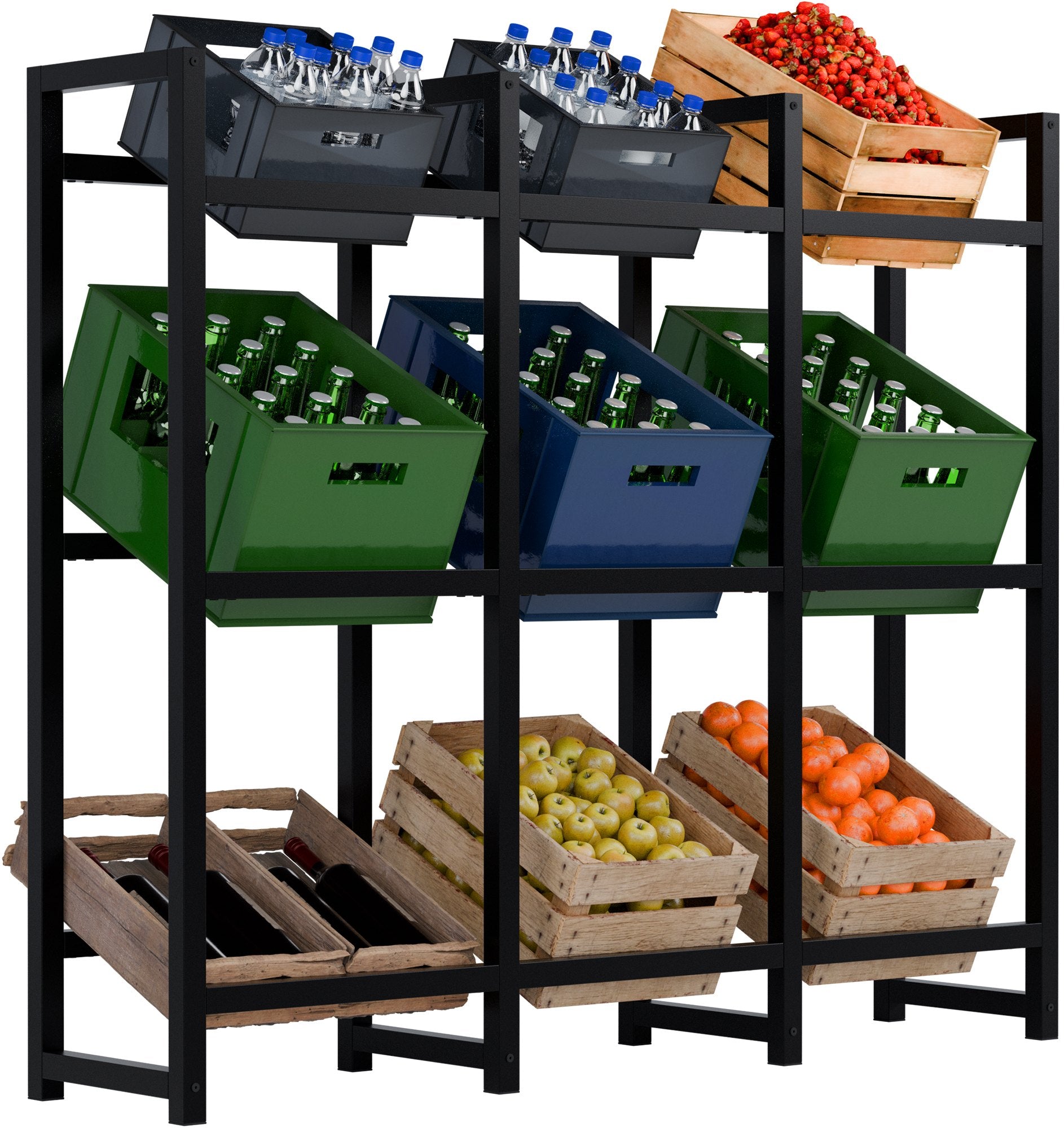 Getränkekistenständer Stack