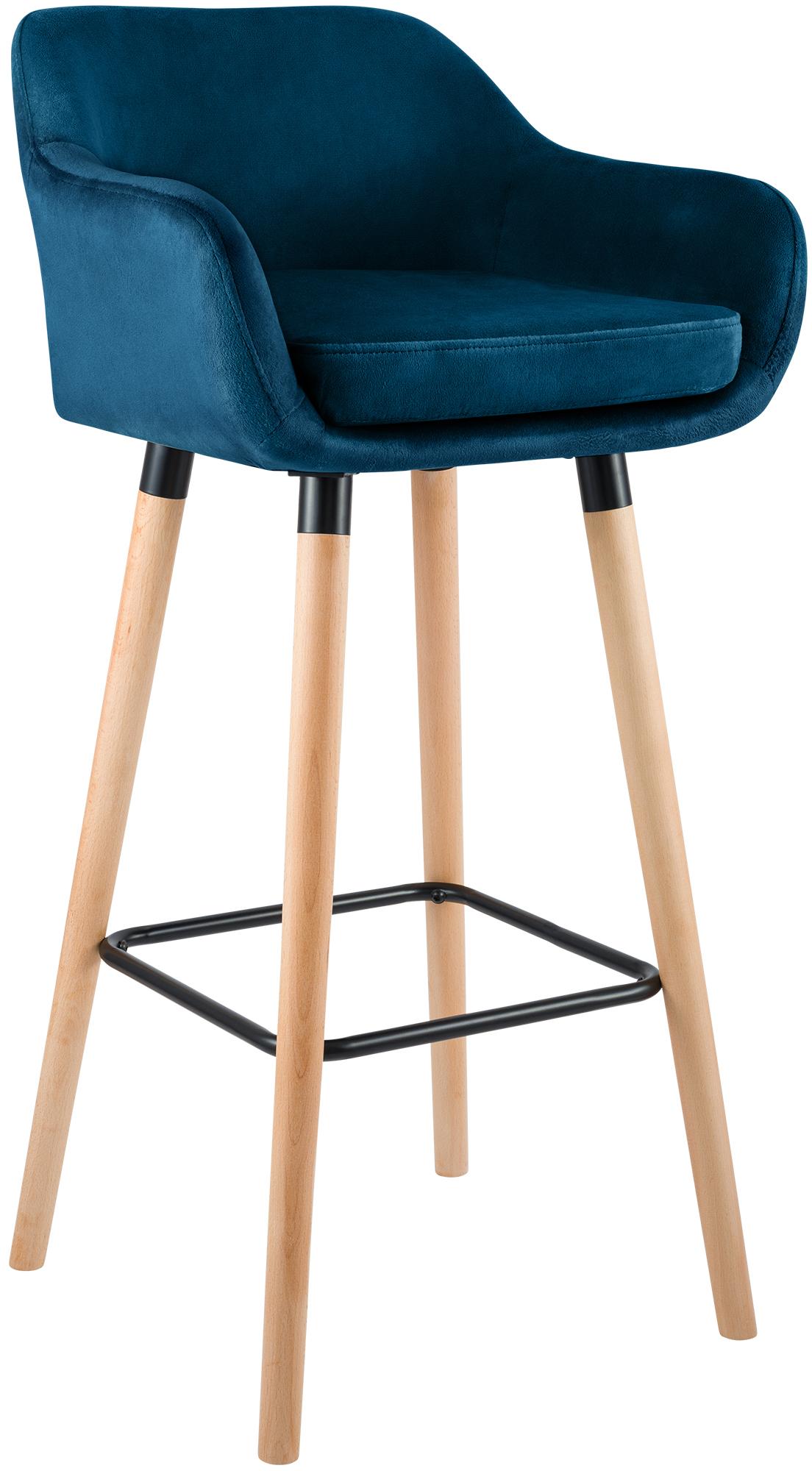 Bar stool Grant velvet