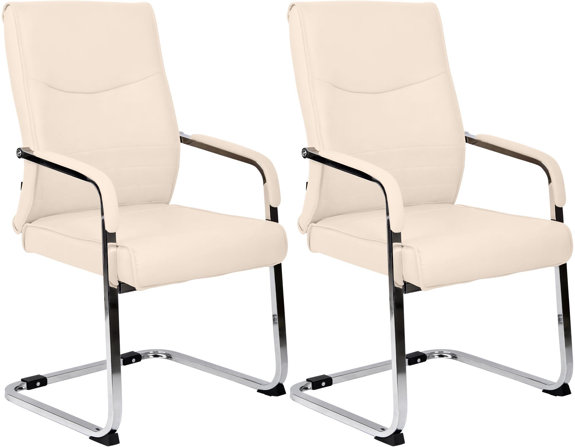 Set van 2 Hobart bezoekersstoelen