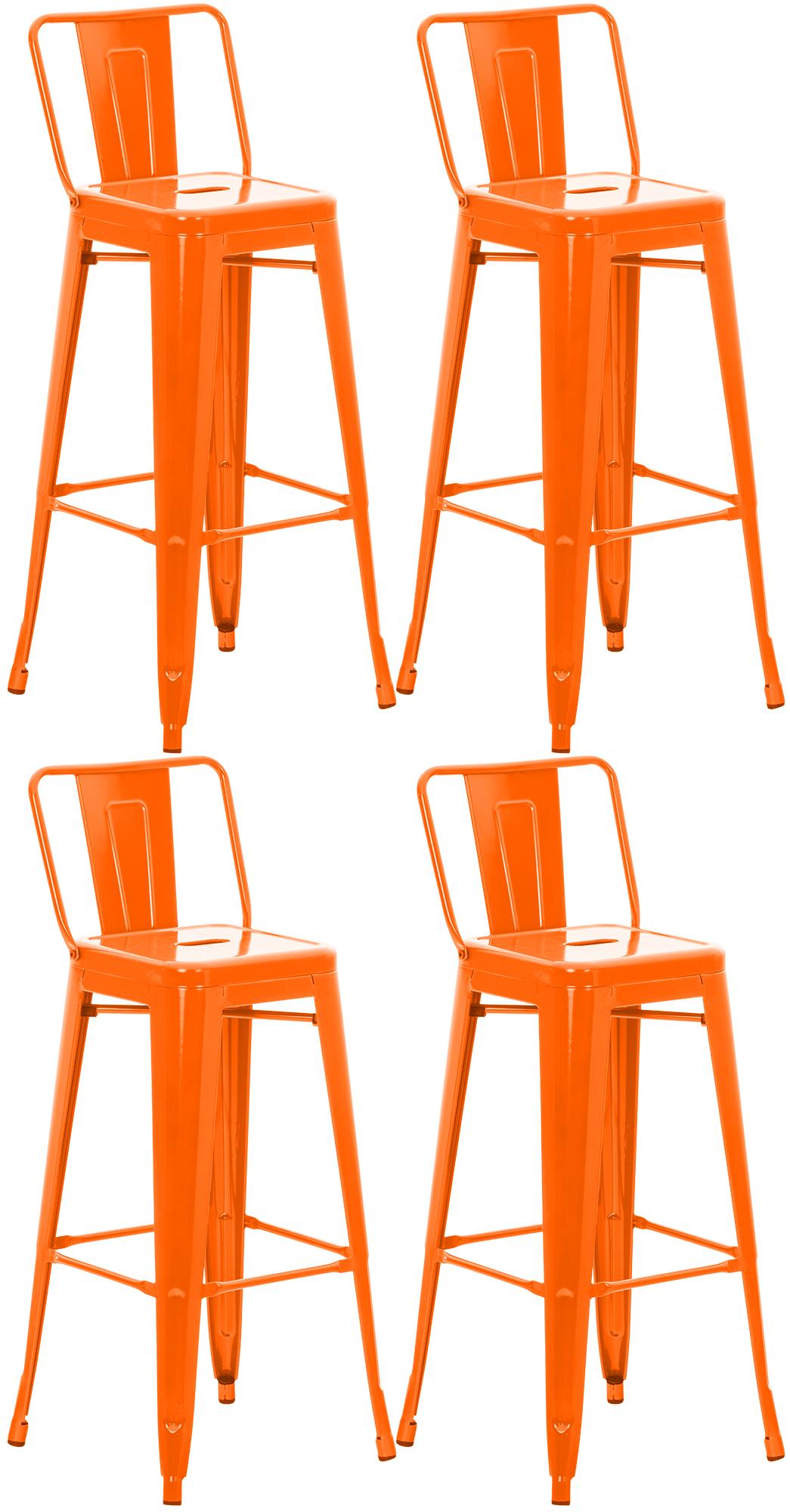 set van 4 Mason barkrukken