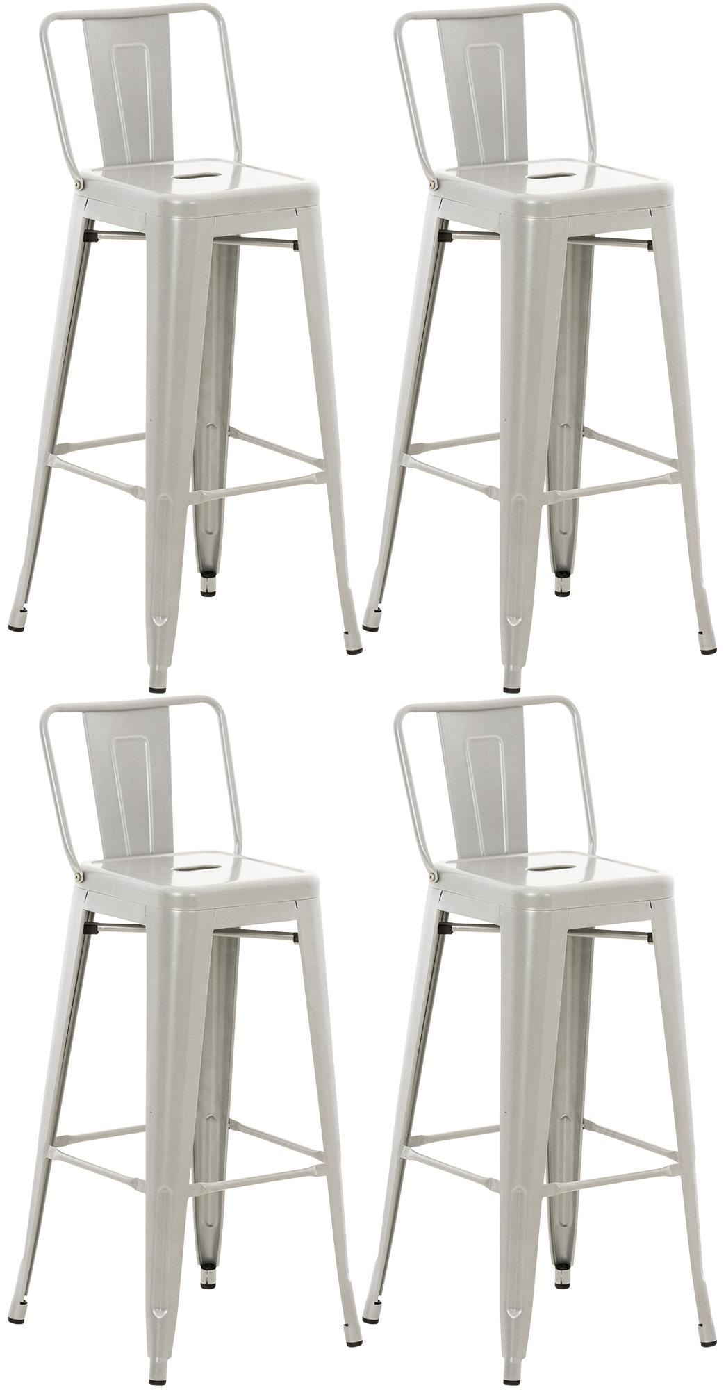 set van 4 Mason barkrukken