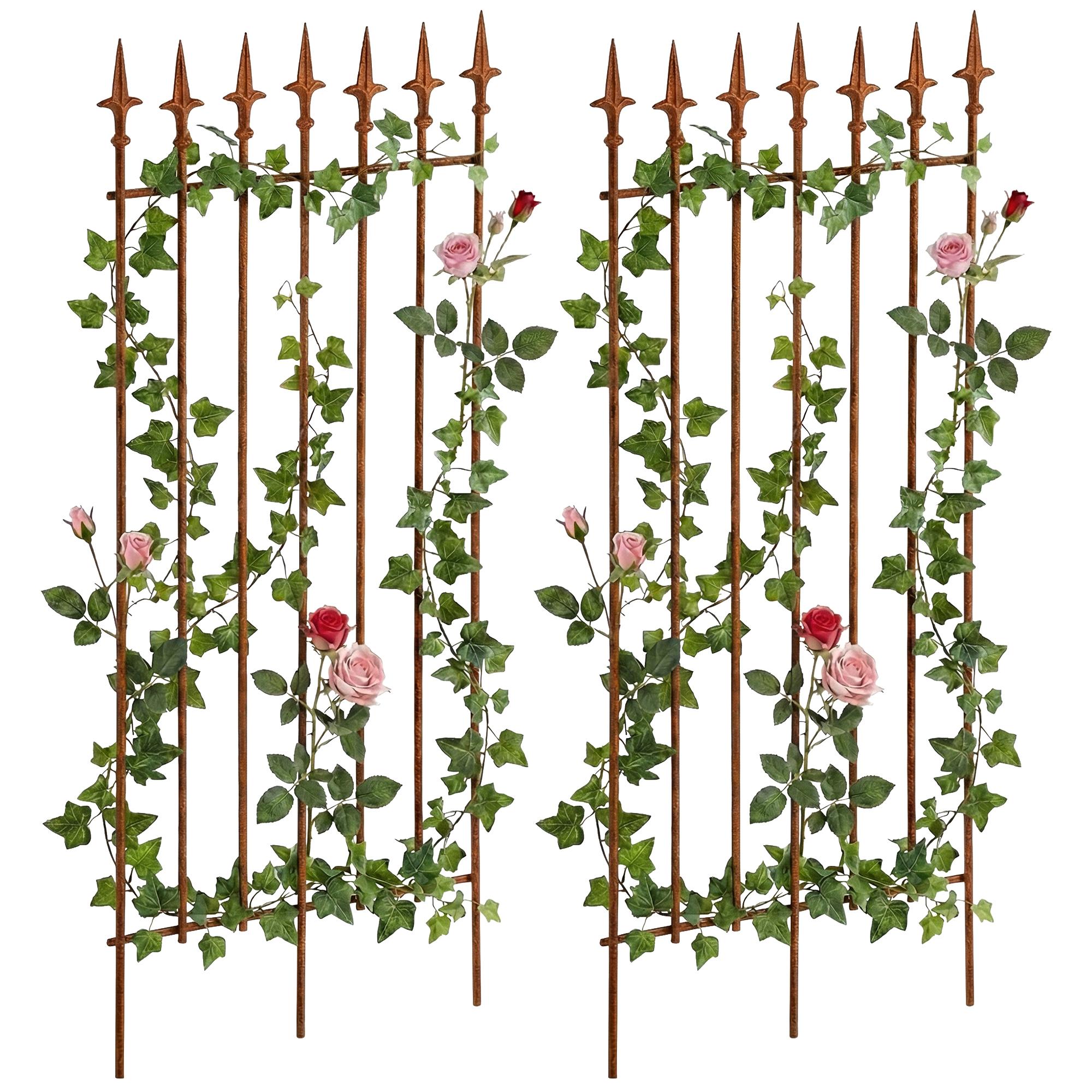 Set of 2 Elisa trellises 100 x 50 cm
