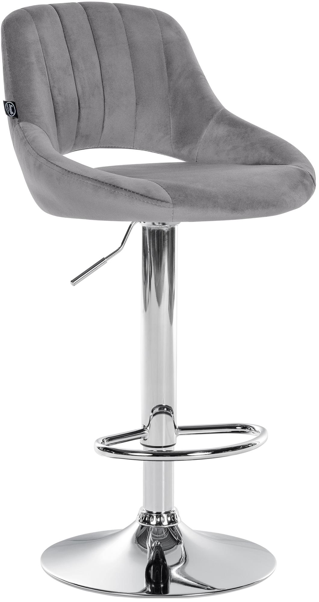 Bar stool Milet velvet