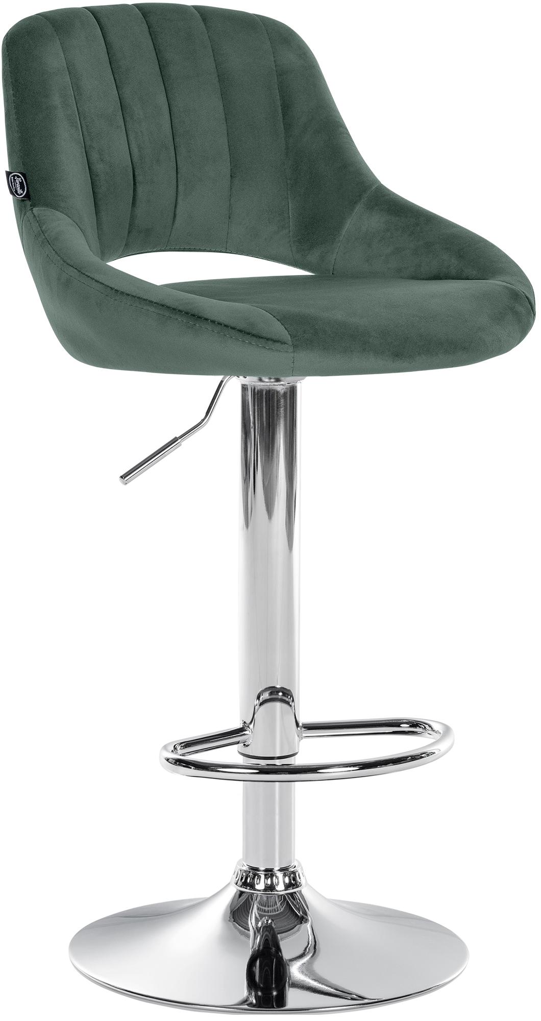 Bar stool Milet velvet