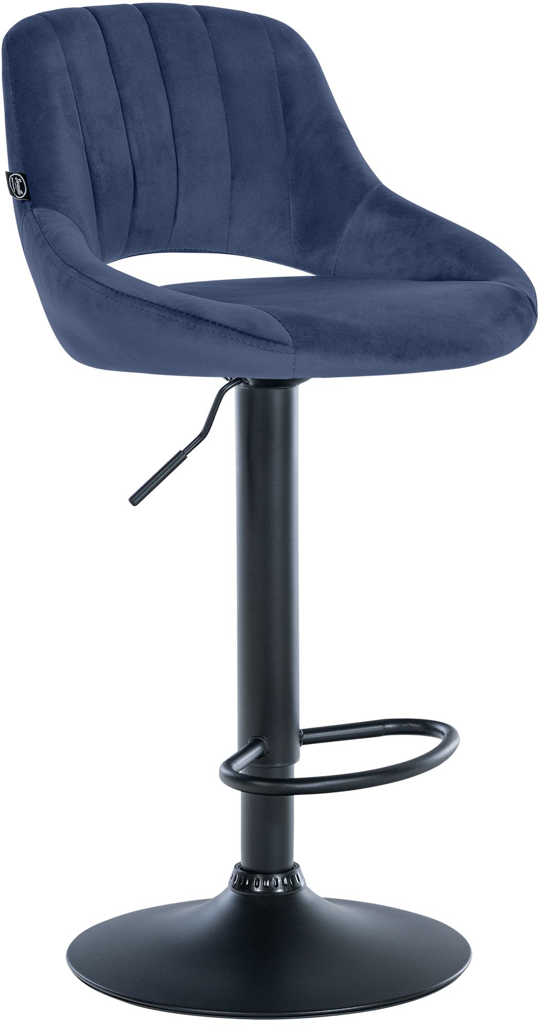 Bar stool Milet velvet