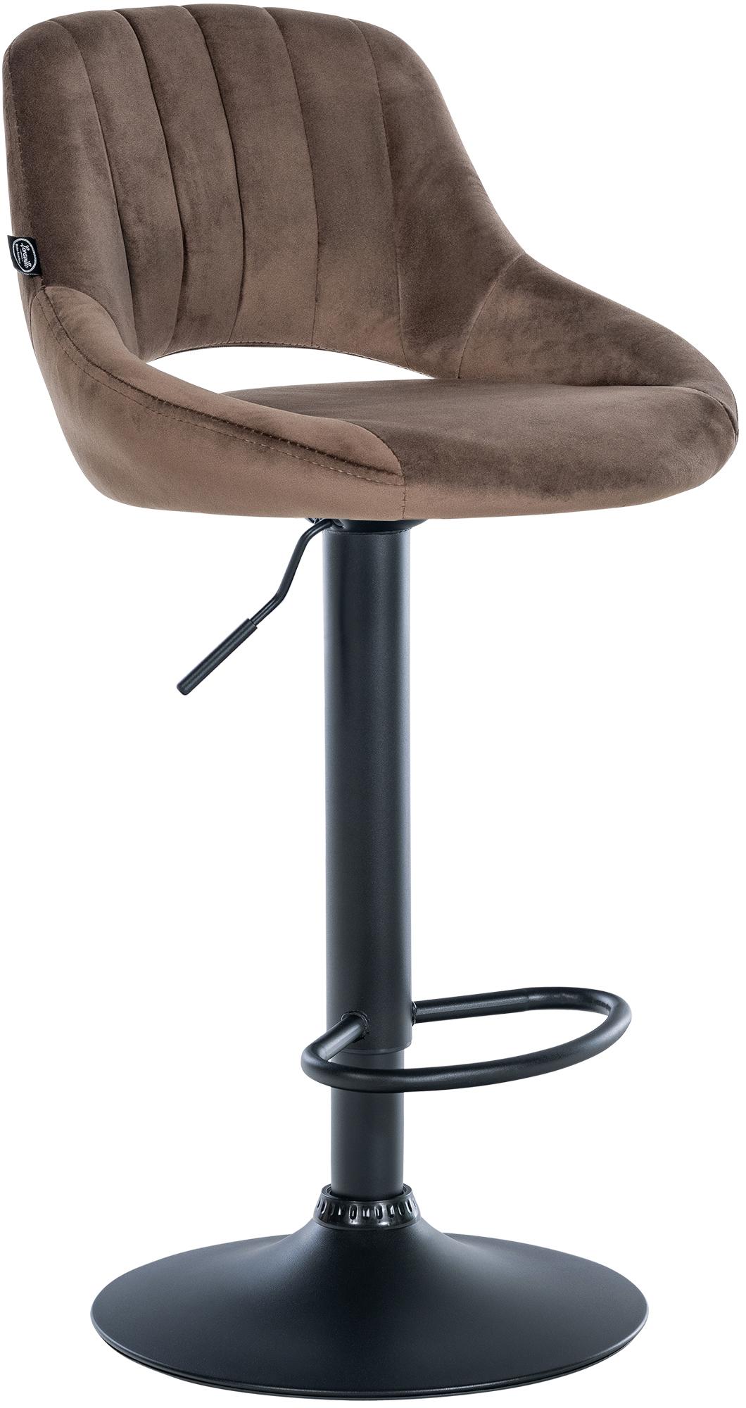Bar stool Milet velvet