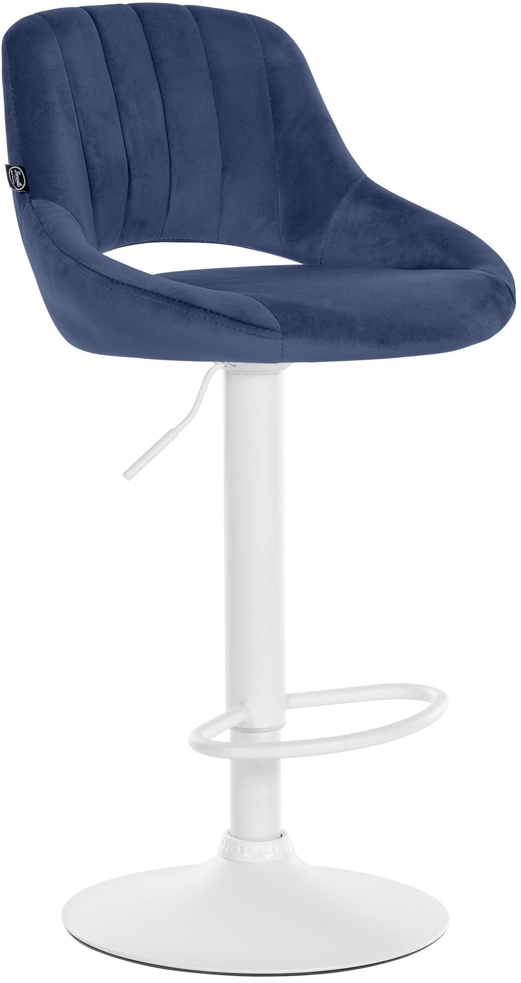 Bar stool Milet velvet