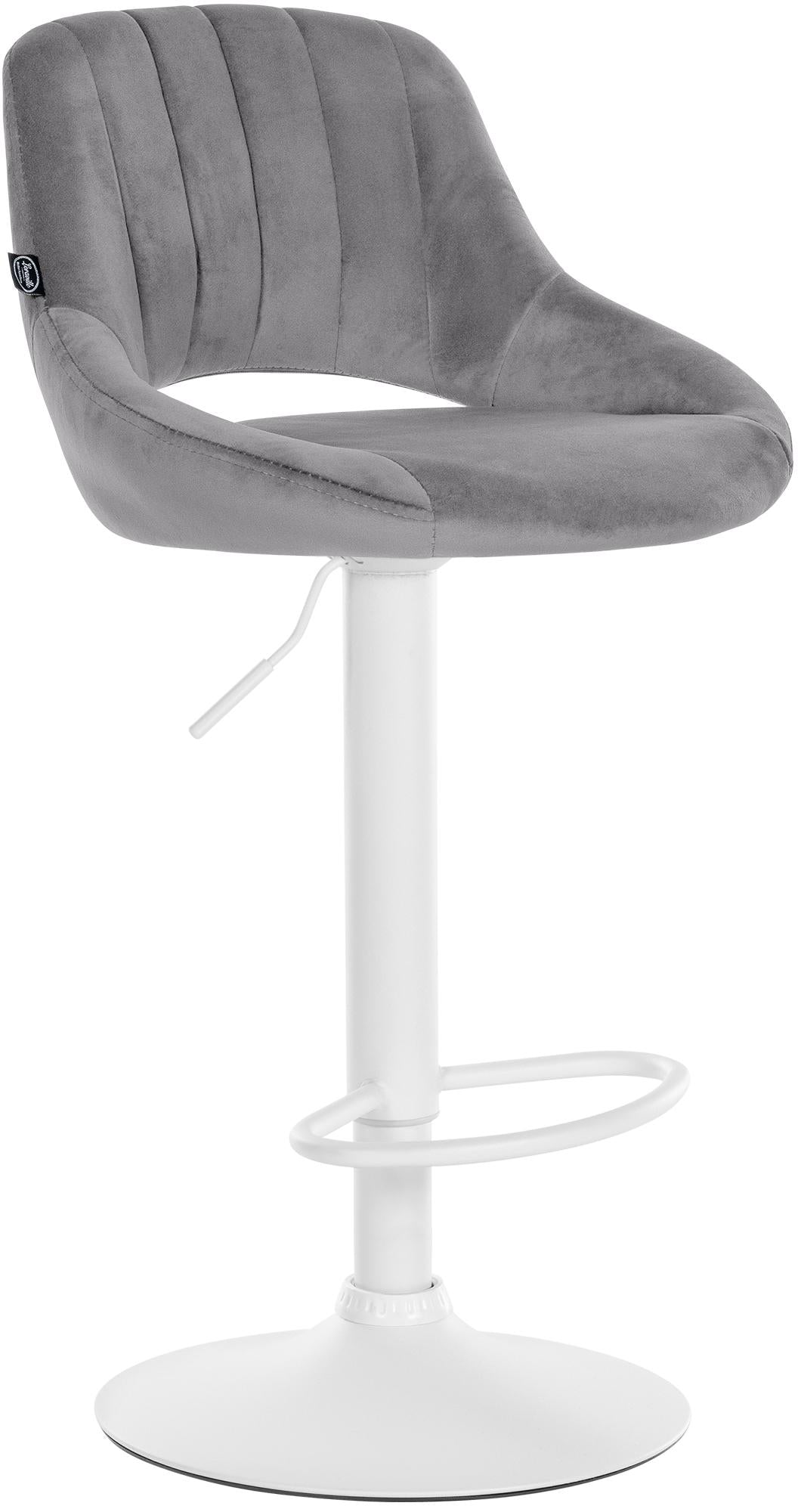 Bar stool Milet velvet